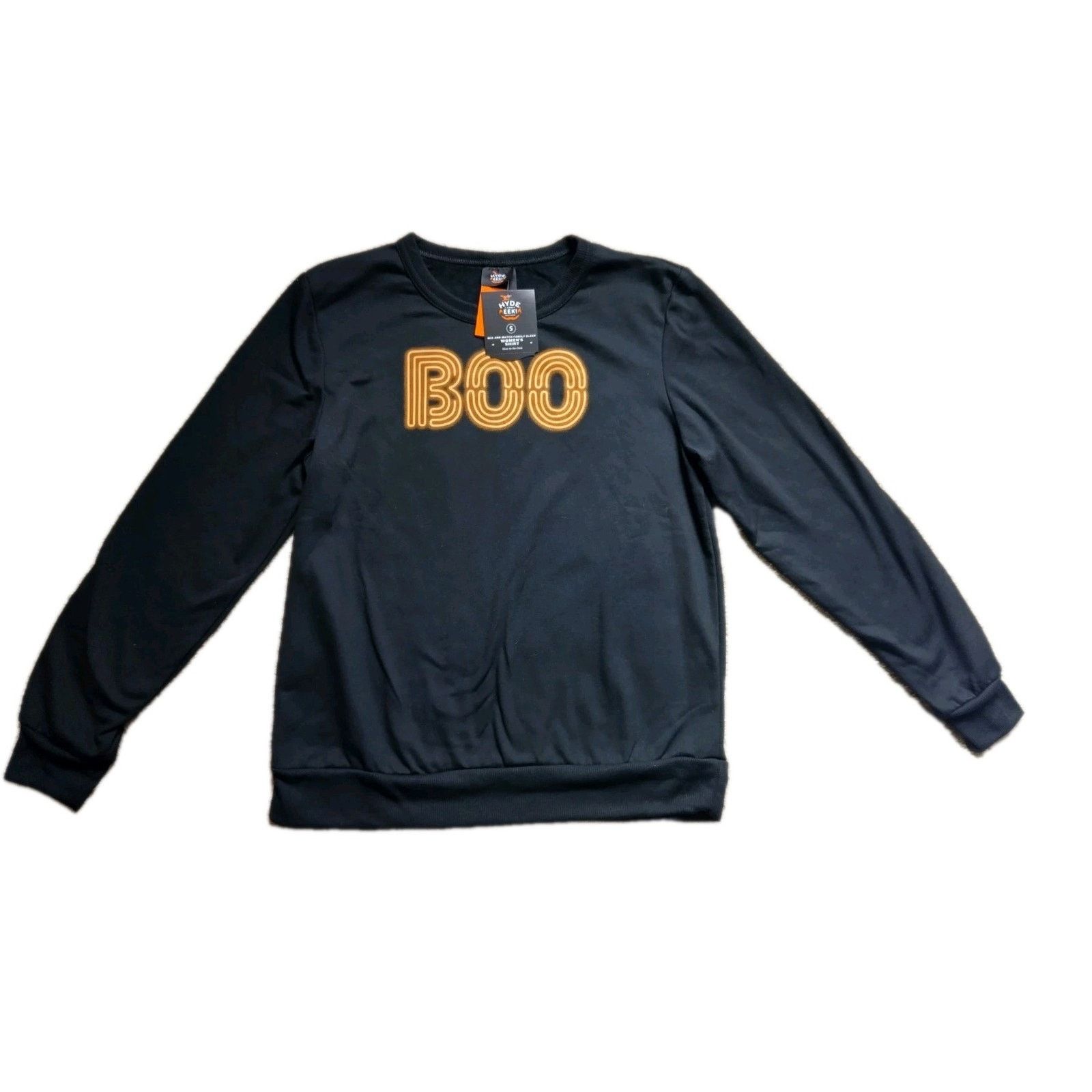 Other NWT Women's Boo Sweater, Small, Black, Hyde & Eek, Target Size S / US 4 / IT 40 - 1 Thumbnail