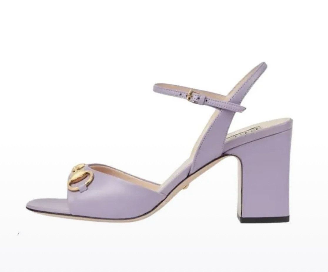 Gucci Gucci Horsebit One Strap Leather Sandal 36.5 Size US 6.5 / IT 36.5 - 2 Thumbnail