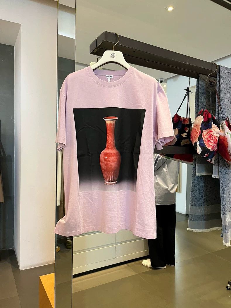 Loewe LOEWE Short sleeve T-shirt Size S / US 4 / IT 40 - 4 Thumbnail