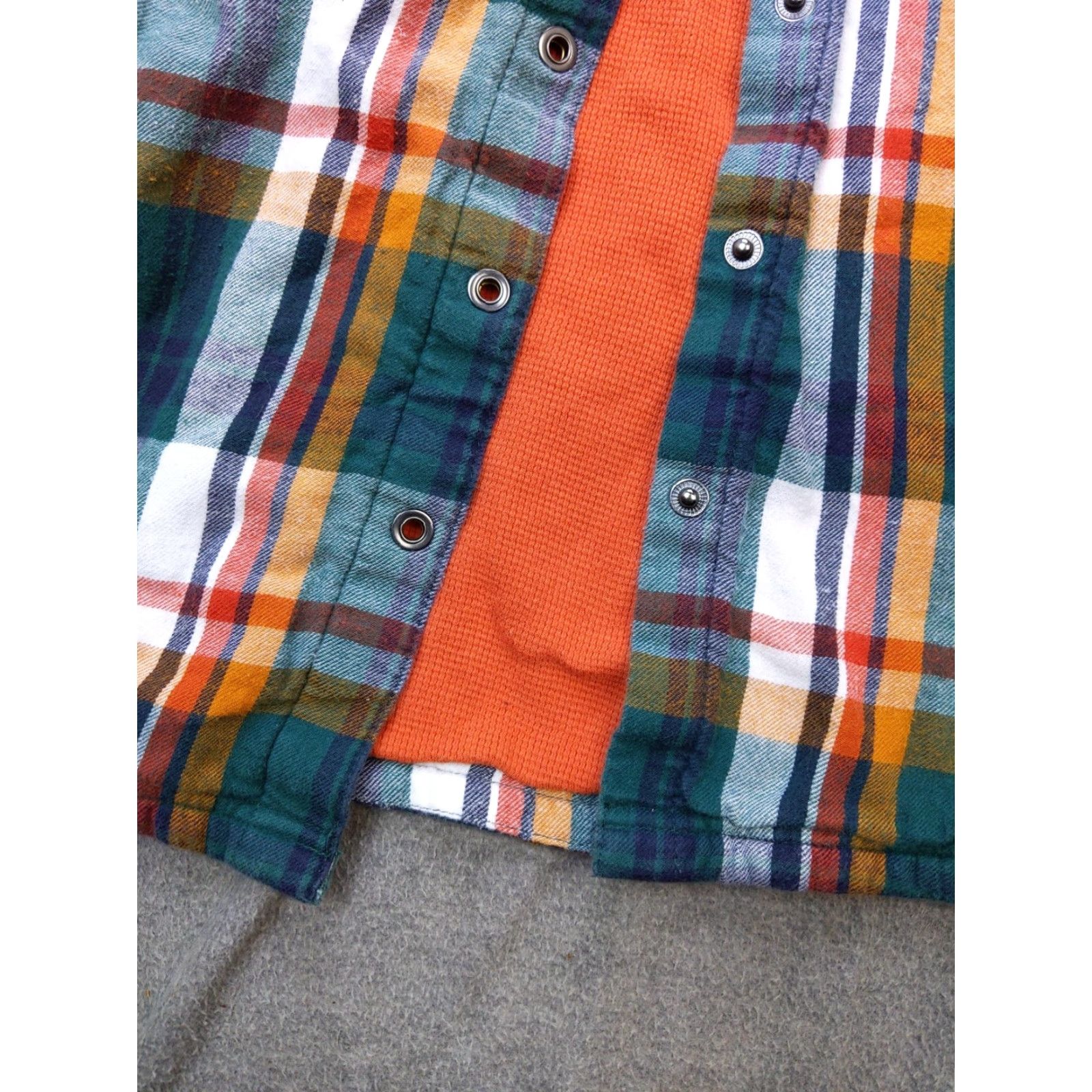 Prana PrAna Jacket Womens Small Green Plaid Flannel Lined Snap Pockets Thermal Size S / US 4 / IT 40 - 5 Thumbnail