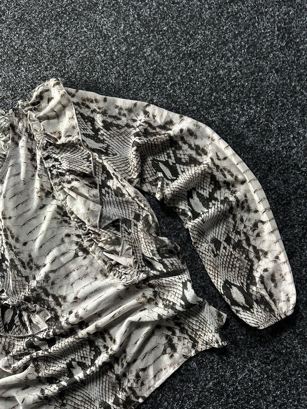 Designer × Japanese Brand 🚨 Save The Queen Jean Paul Gaultier STYLE! MeshBlouses Size L / US 10 / IT 46 - 3 Thumbnail