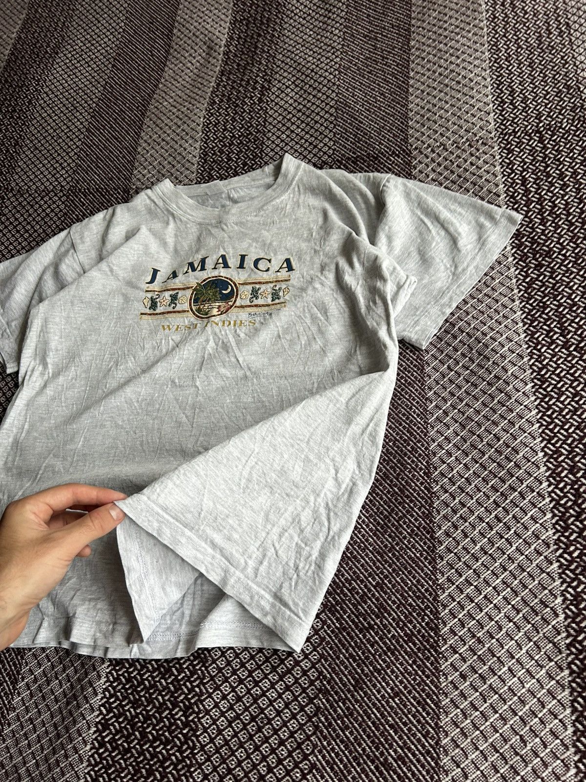 Vintage Vintage Jamaica West Indies T-shirt 90s Streetwear Style Size US M / EU 48-50 / 2 - 5 Thumbnail