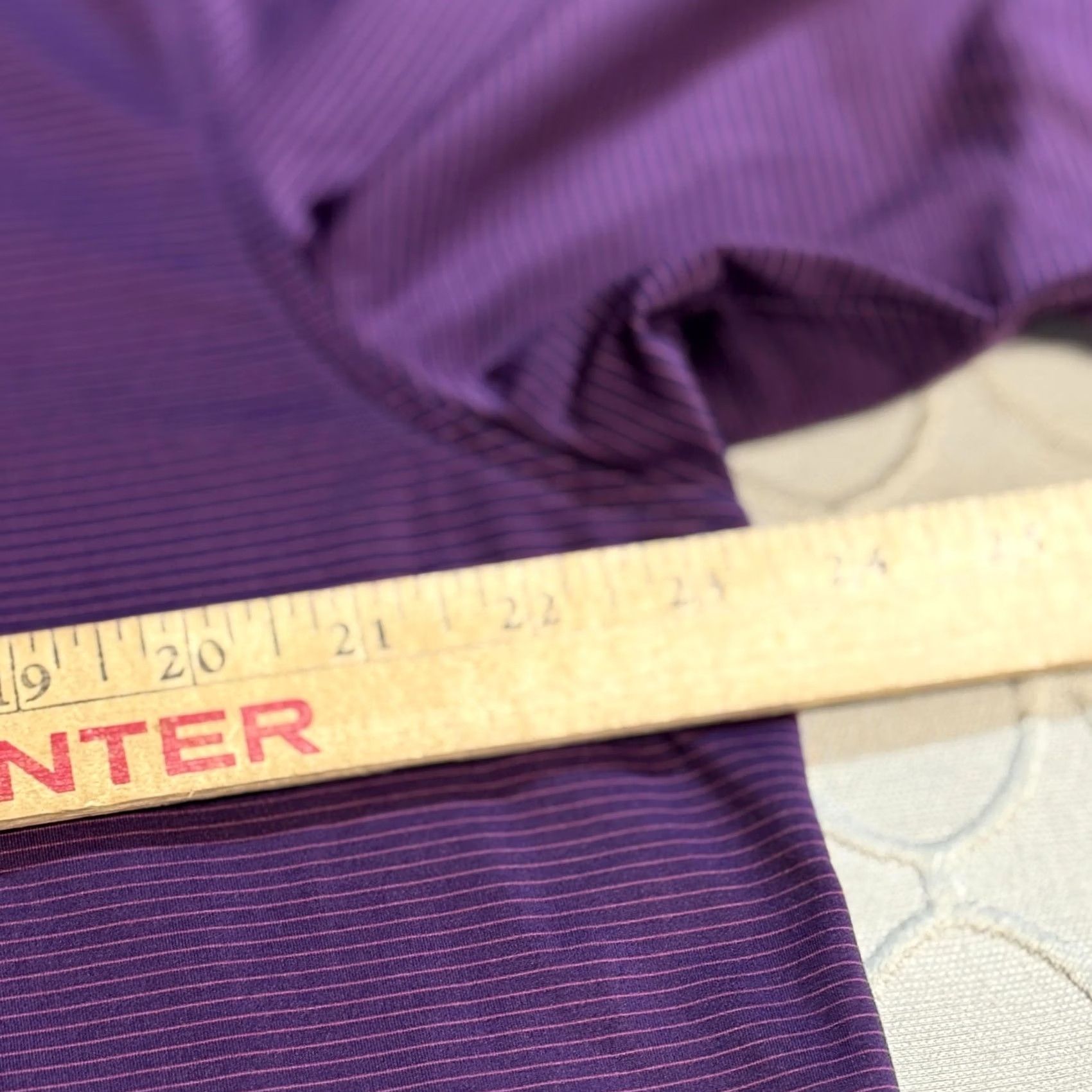 Peter Millar Peter Millar Polo Shirt Mens L Purple Striped Summer Comfort Golf Stretch Moisture Wicking Lightweight Breathable Size US L / EU 52-54 / 3 - 6 Thumbnail