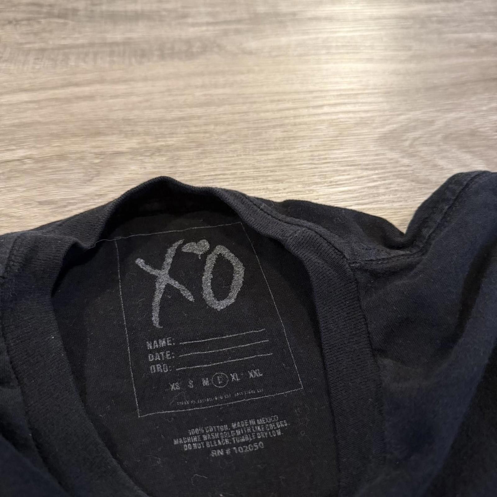 XO the weeknd xo my dear melancholy t shirt L Size US L / EU 52-54 / 3 - 7 Thumbnail