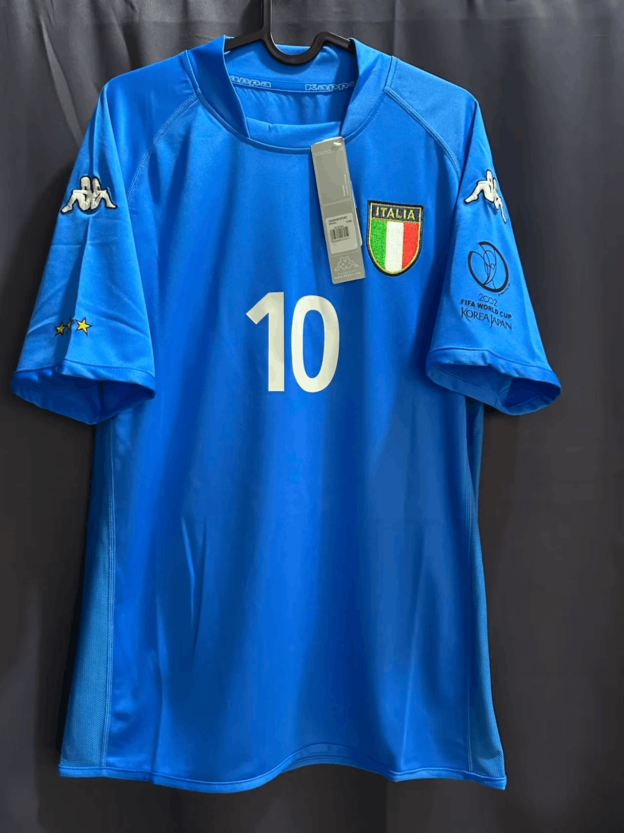 Other 2002 Italy 10 Totti Jersey Home Size US L / EU 52-54 / 3 - 1 Thumbnail