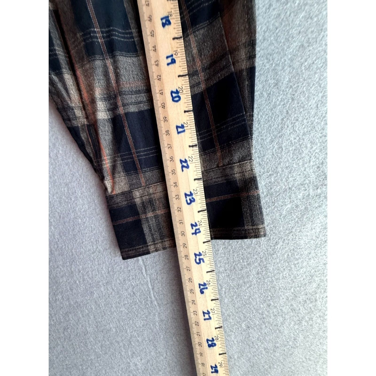 Dockers Dockers Premium Shirt Mens XL Plaid Long Sleeve Button Down Cotton Casual Shirt Size US XL / EU 56 / 4 - 4 Thumbnail