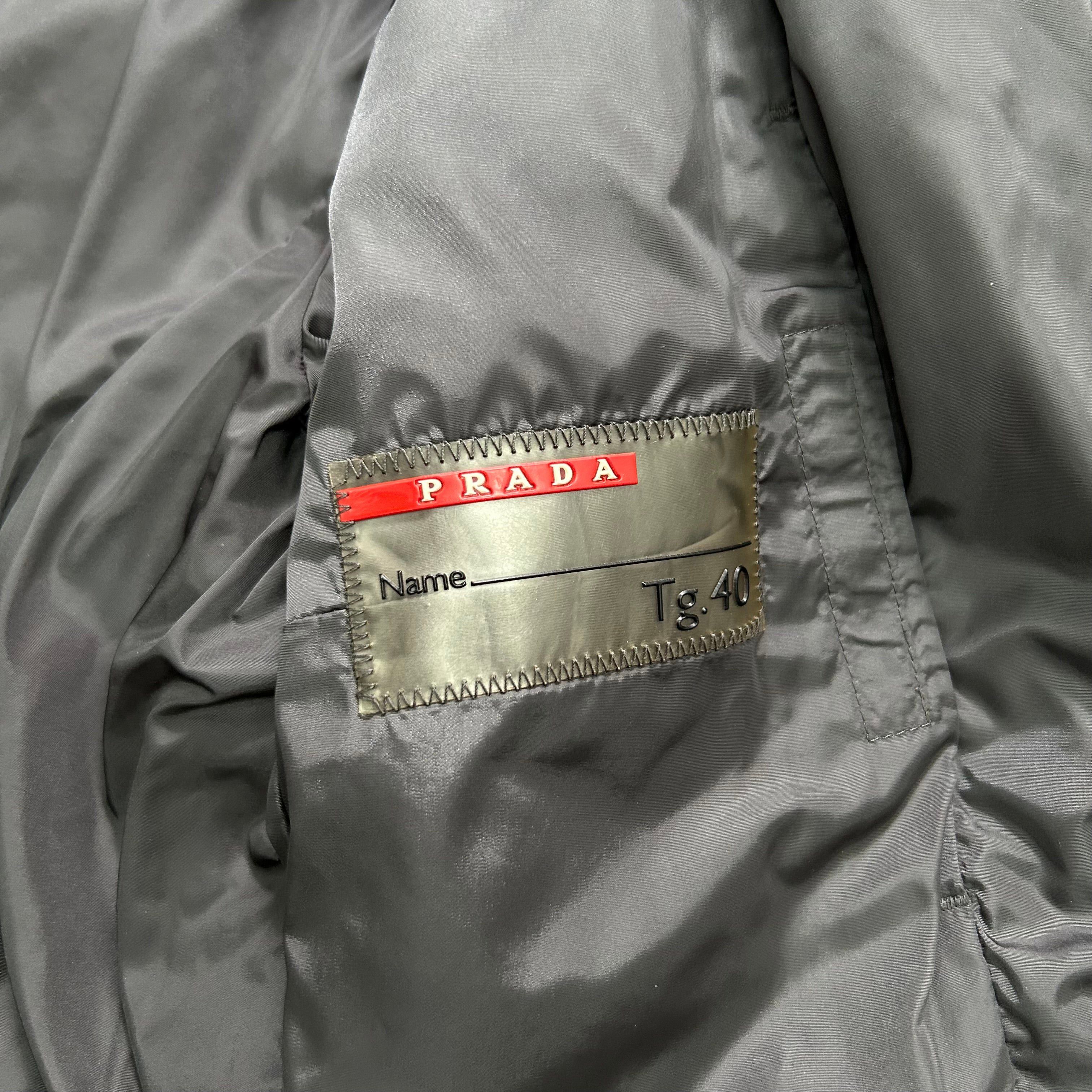 Prada Prada 00s Nylon Padded Jacket Size US M / EU 48-50 / 2 - 8 Thumbnail