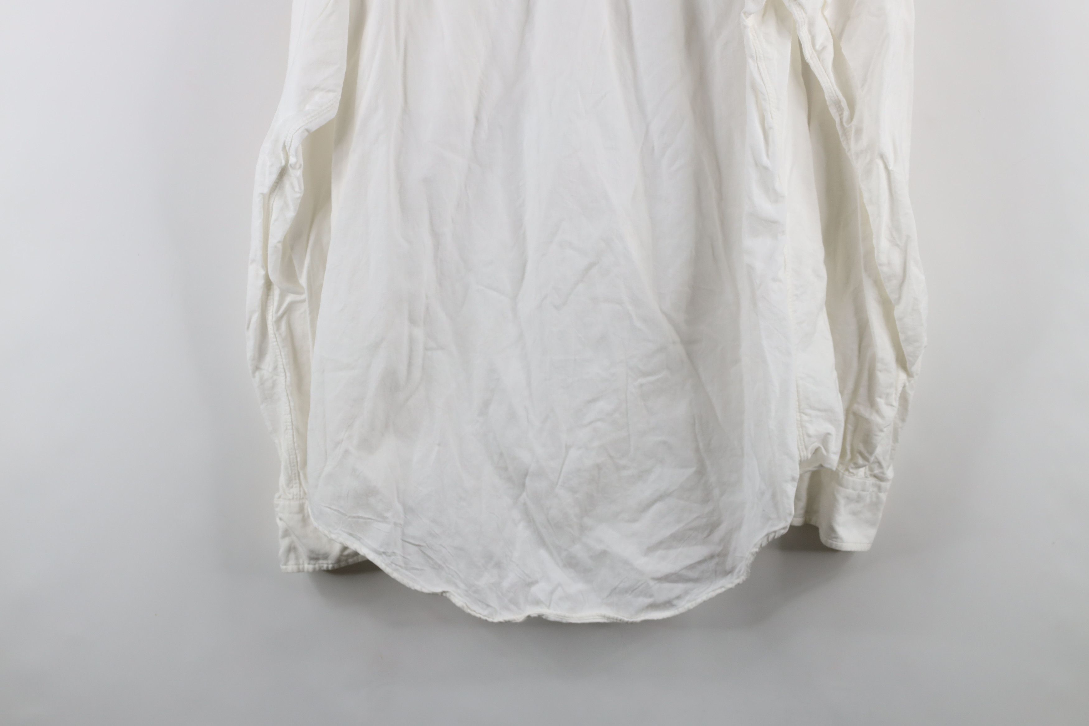 Vintage Vintage 50s 60s Streetwear Button Down Shirt White USA Size US M / EU 48-50 / 2 - 14 Thumbnail