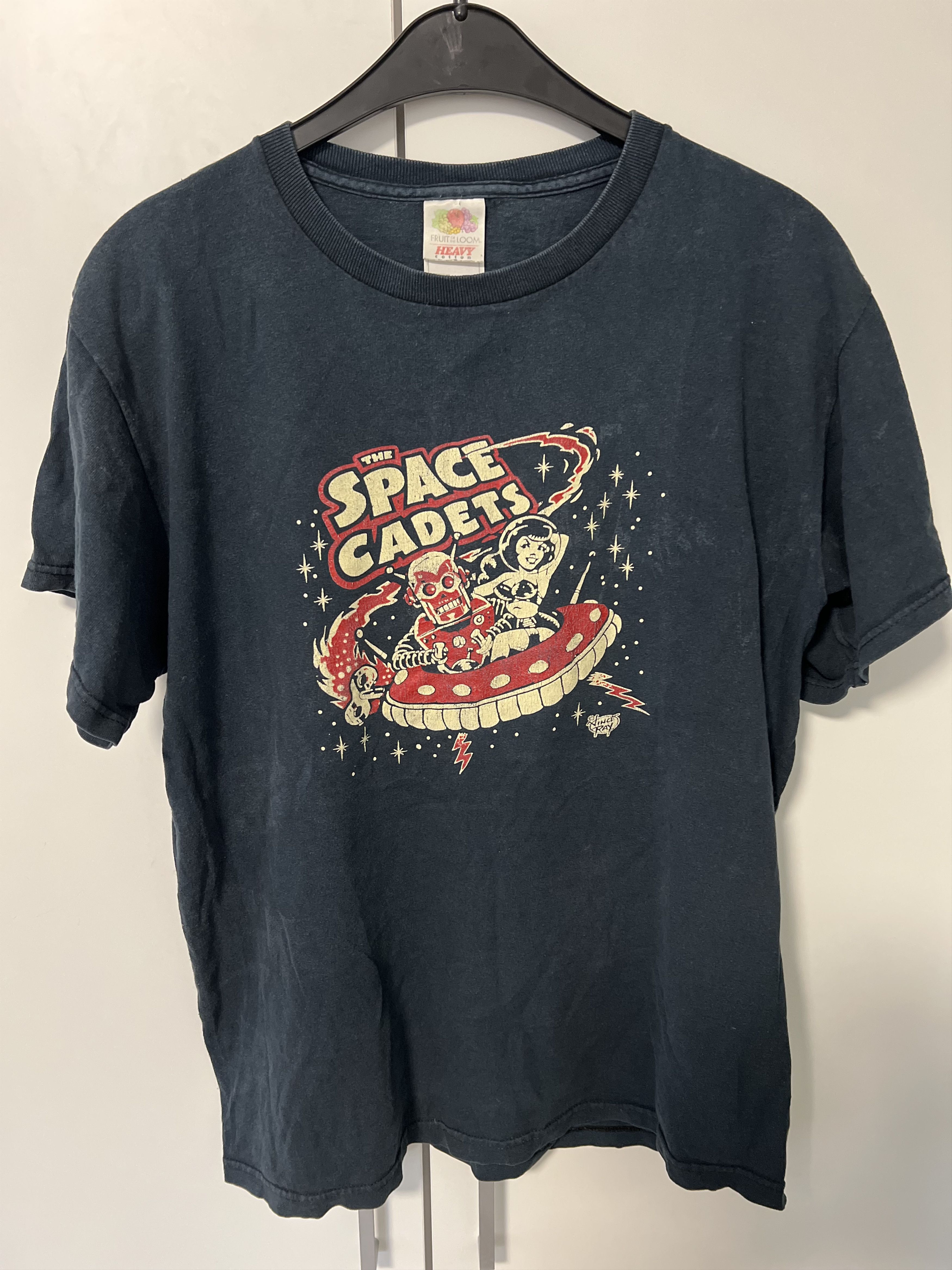 Fruit Of The Loom RARE The Space Cadets Vintage t shirt size M Size US M / EU 48-50 / 2 - 3 Thumbnail