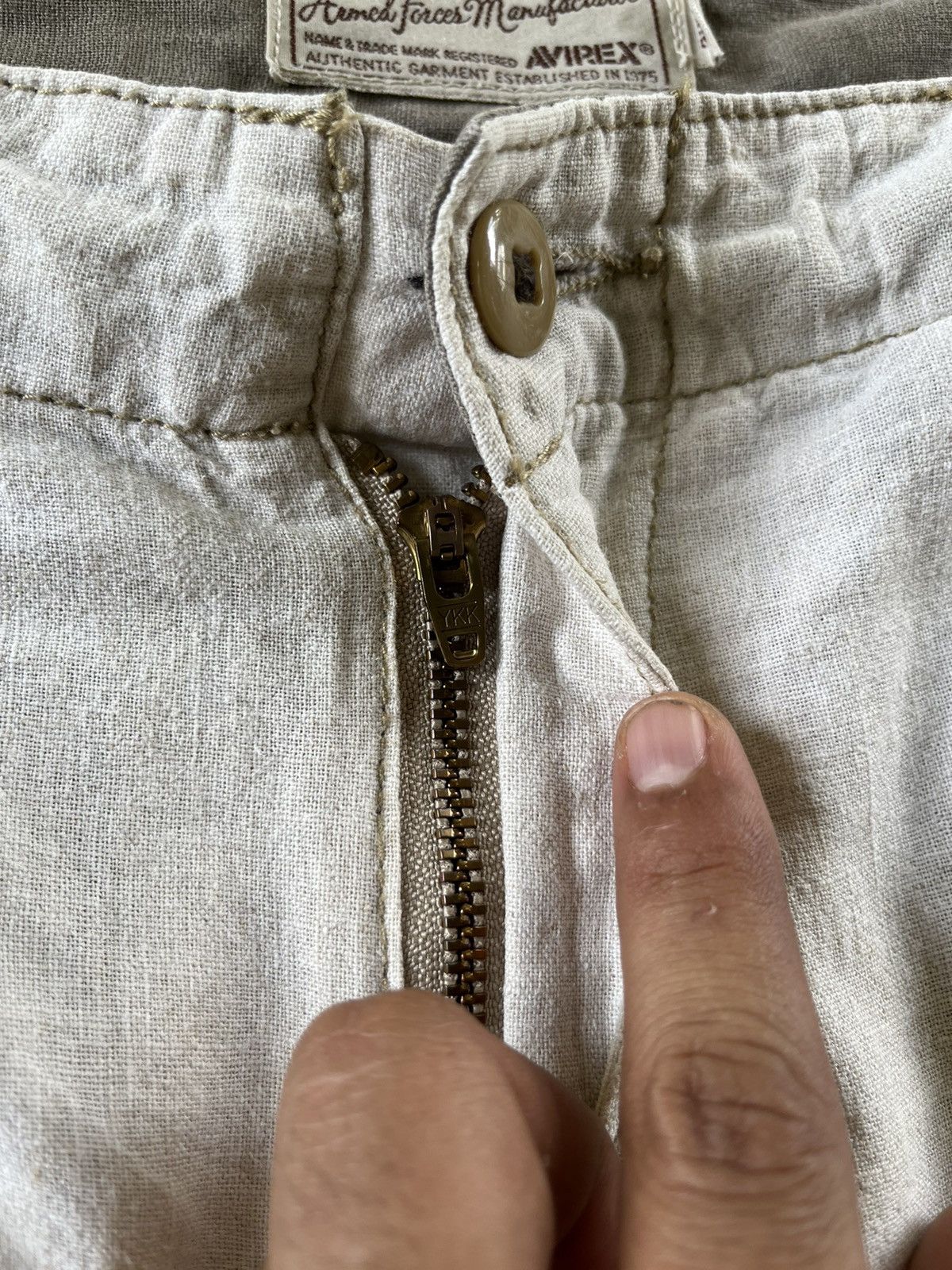 Avirex × Vintage 🔥Avirex California side Cargo Pocket Short Pants Size US 33 - 7 Thumbnail