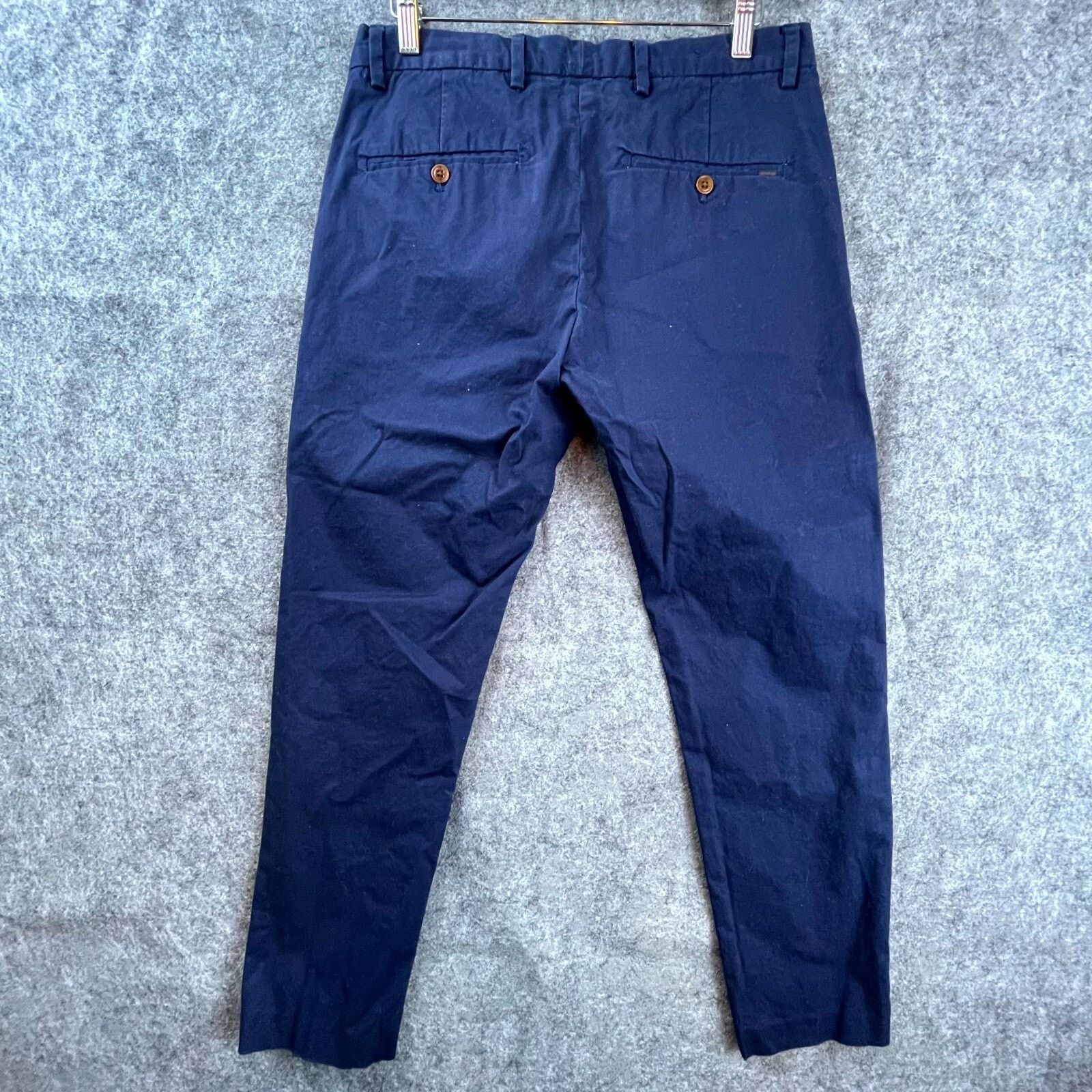 Scotch & Soda Scotch & Soda Mott Pants Mens 30 Blue Minimalist Preppy Size US 30 / EU 46 - 2 Thumbnail