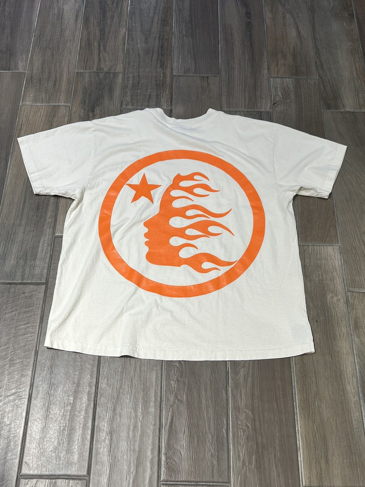 HELLSTAR HELLSTAR “ORANGE GEL LOGO” - SIZE XL - (WHITE) Size US XL / EU 56 / 4 - 2 Thumbnail