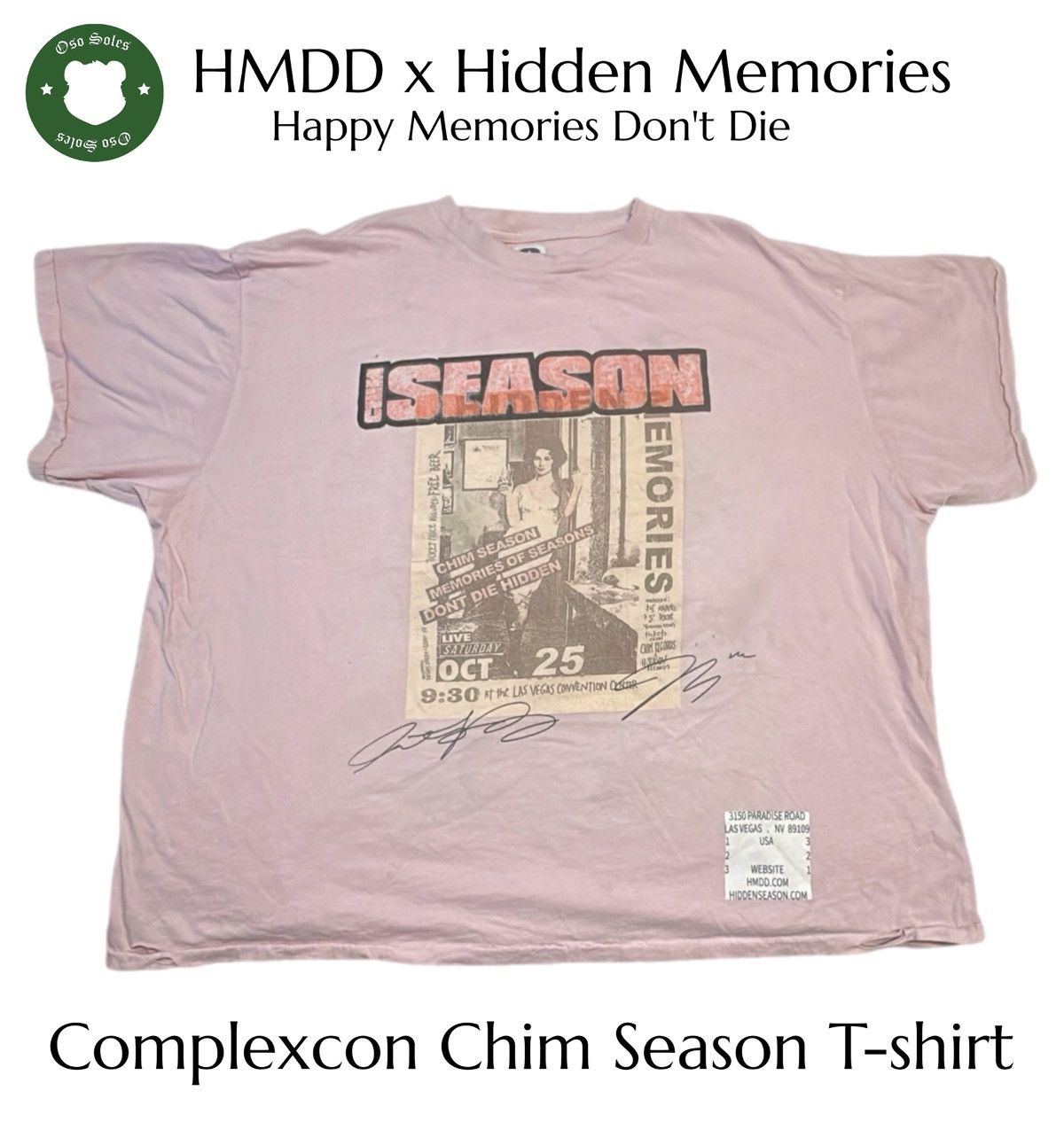 HMDD HMDD Chim Season Complexcon T-shirt XXL Size US XXL / EU 58 / 5 - 1 Thumbnail