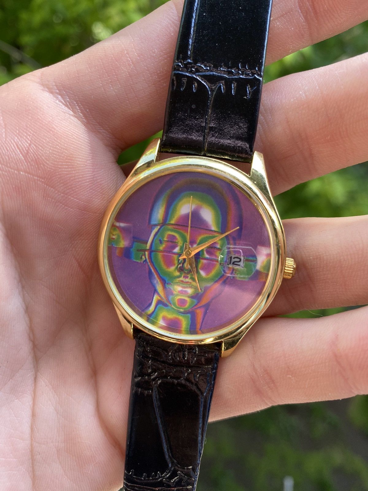 Japanese Brand × Jewelry × Vintage Stylish Art Watch with Unique Face Design Size ONE SIZE - 7 Thumbnail
