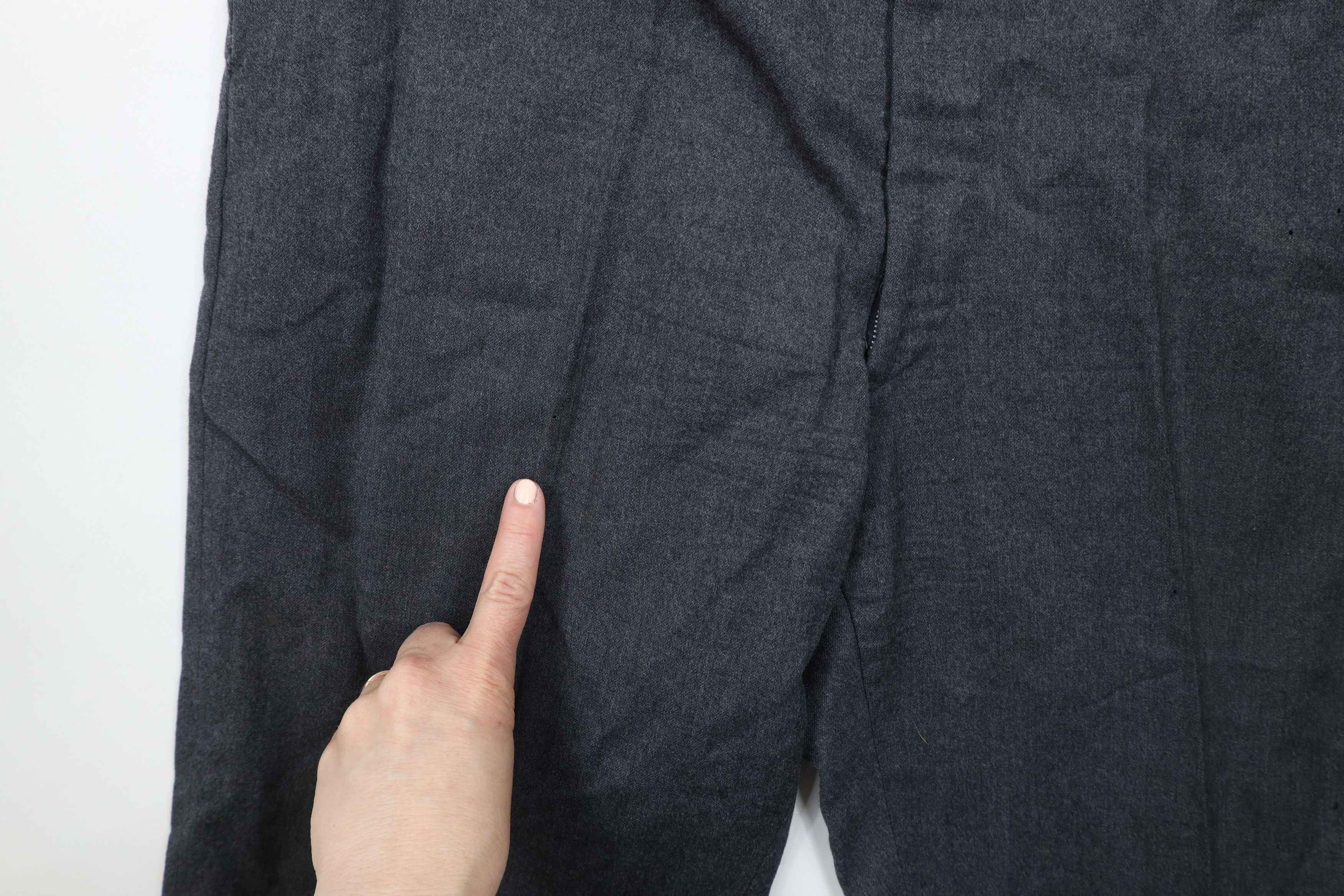 Vintage Vintage 50s 60s Streetwear Wool Cuffed Chino Pants Gray USA Size US 36 / EU 52 - 8 Thumbnail