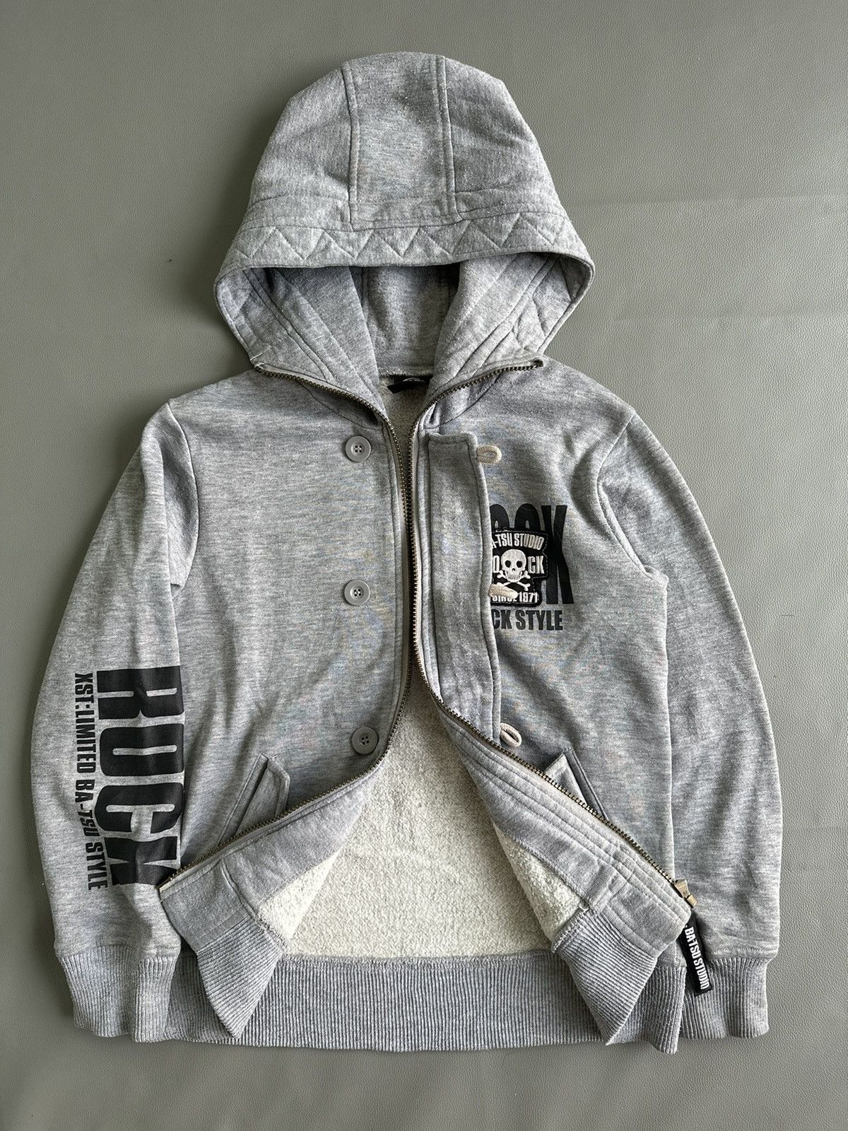 14th Addiction BA-TSU STUDIO SKULL POEM ZIP NINJAS HOODIE IFSIX LGB STYLE Size US S / EU 44-46 / 1 - 9 Thumbnail