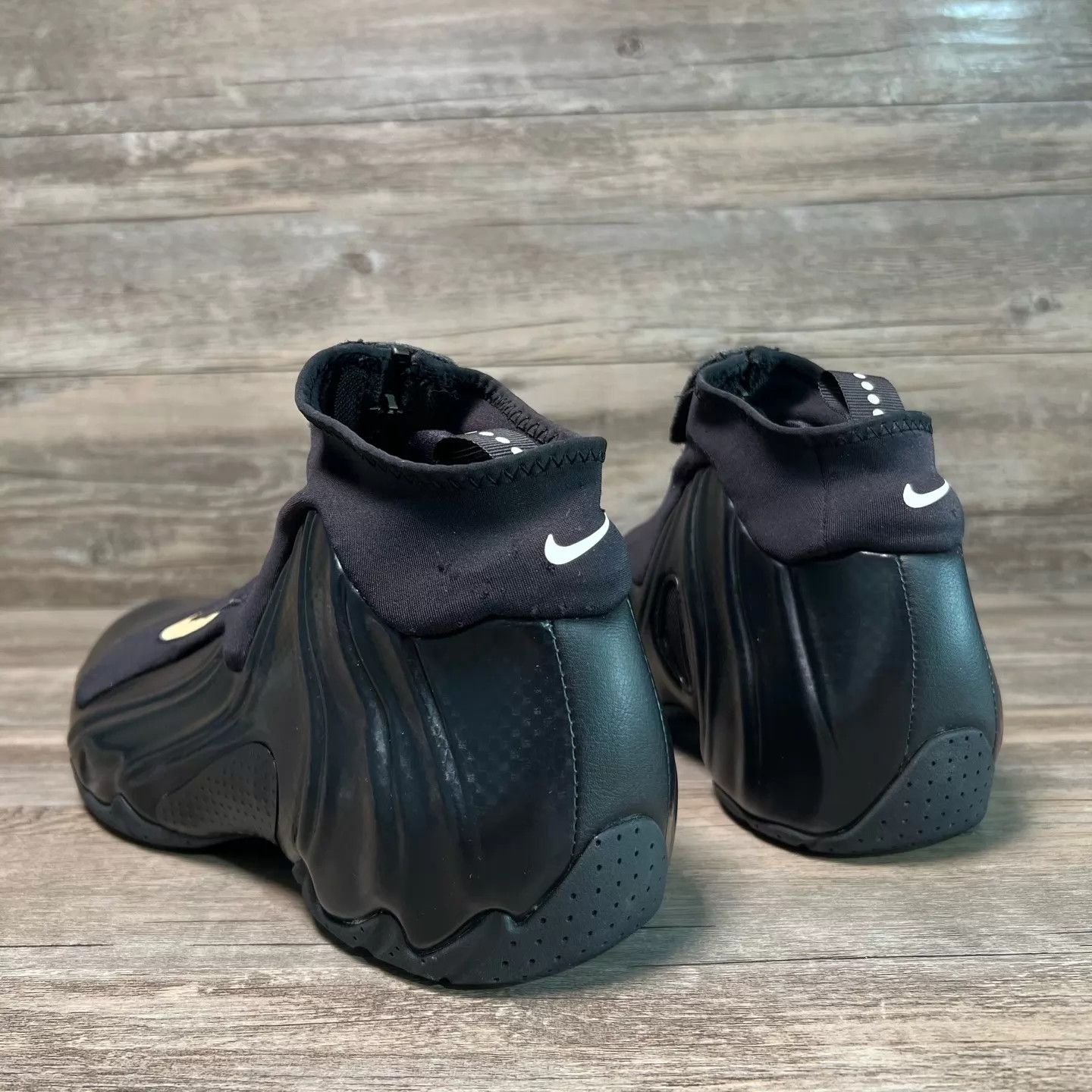 Nike Nike Air Flightposite 1 Carbon Black Size 43 Size US 9.5 / EU 42-43 - 4 Thumbnail