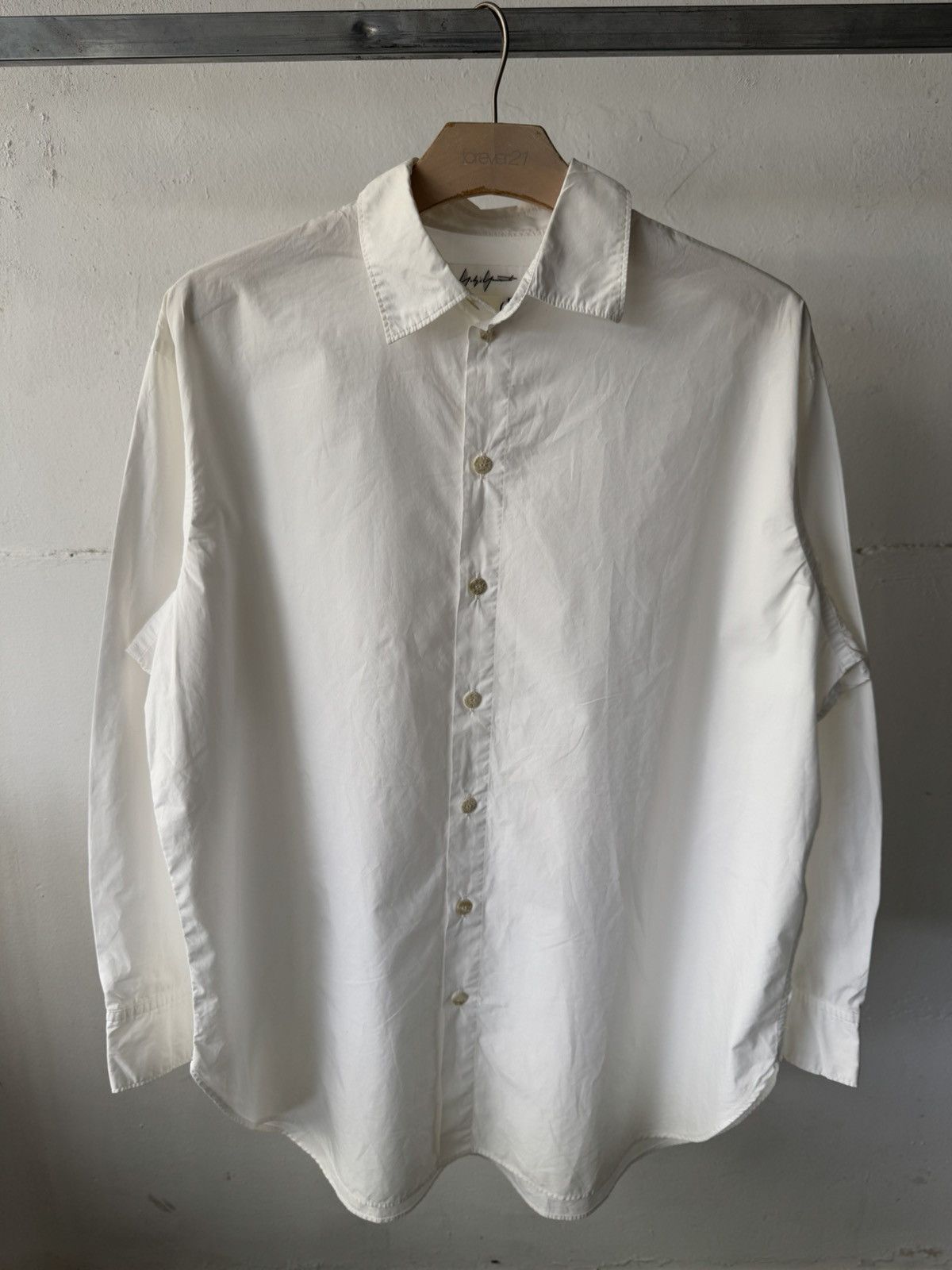 Yohji Yamamoto Yohji Yamamoto Mainline Oversized Button Shirt Size US S / EU 44-46 / 1 - 1 Thumbnail