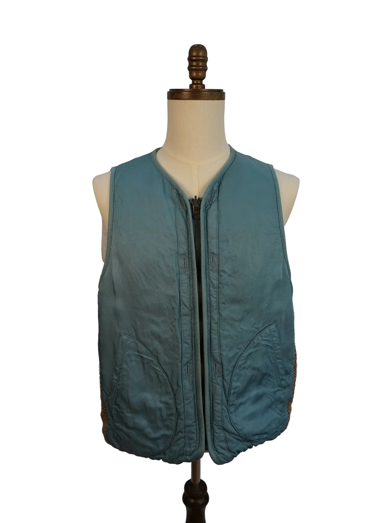Visvim Visvim Iris Liner Vest blue | Grailed