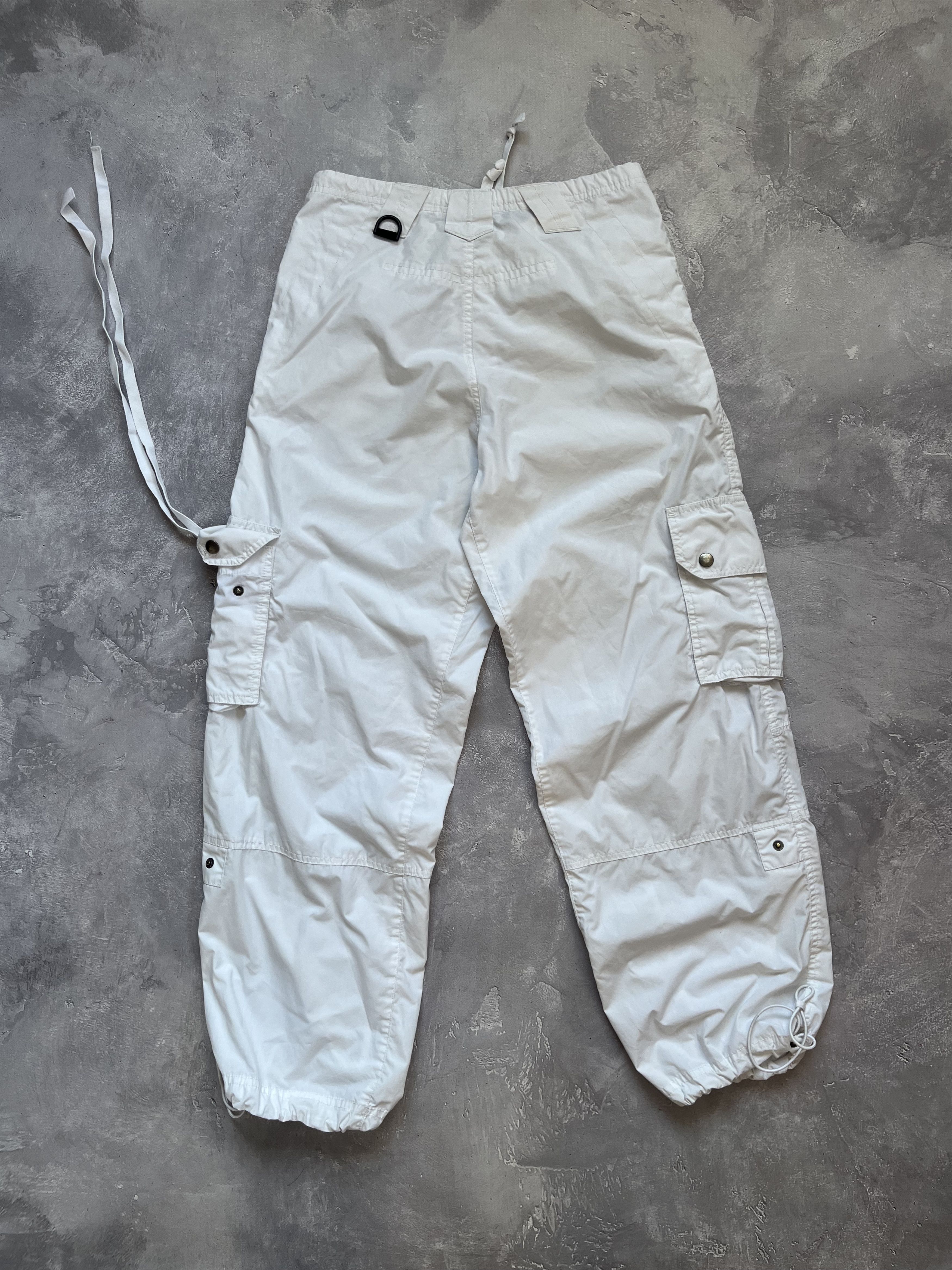 Nike Nike Track Cargo Baggy Pants Joggers Y2K Gorpcore Vintage Size 27" / US 4 / IT 40 - 12 Thumbnail