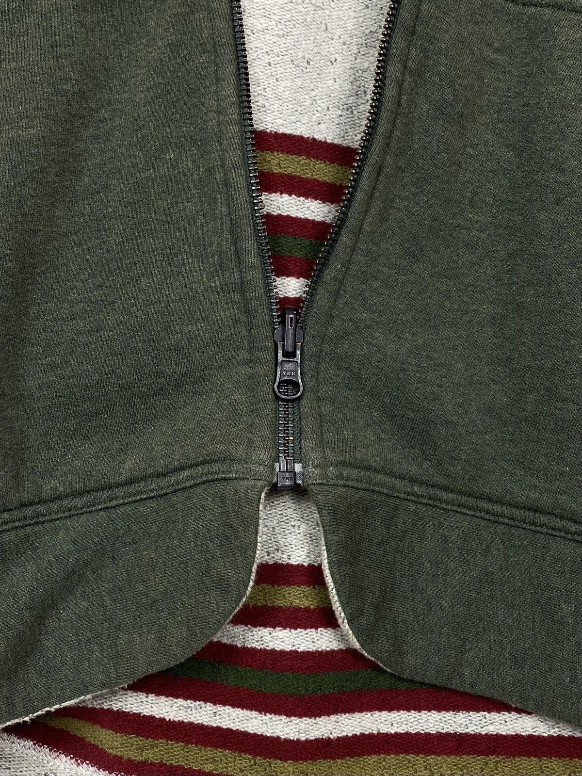 Diesel Vintage Diesel Full Zip Long Sleeve Hoodie Size XL Top Green Size US XL / EU 56 / 4 - 10 Thumbnail