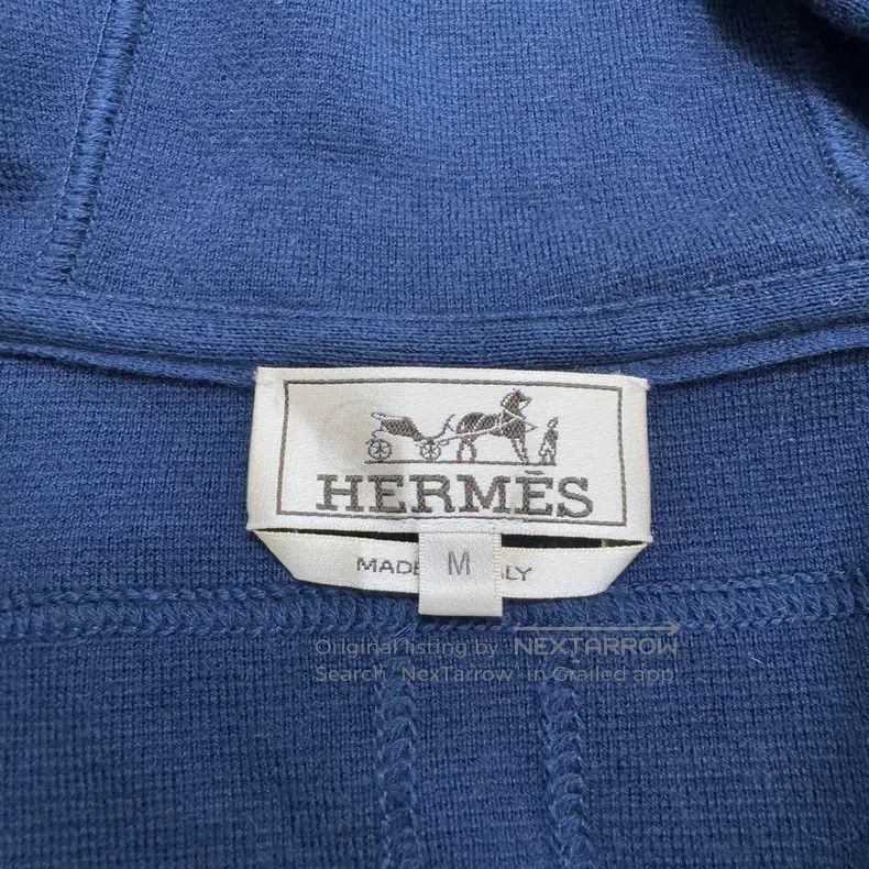 Hermes Hermes Knitted hooded sweatshirt Size US M / EU 48-50 / 2 - 2 Thumbnail