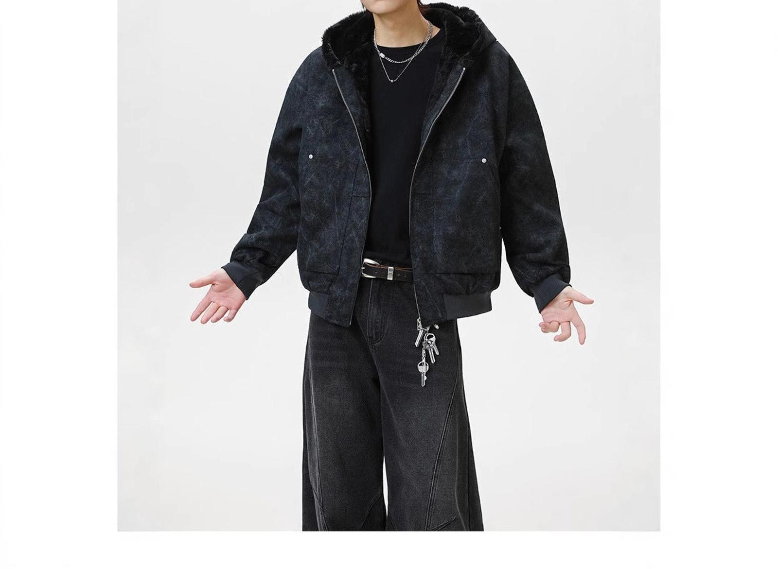 Other Faux Fur Lined Hooded Jackets, Mens Outerwear Size US L / EU 52-54 / 3 - 3 Thumbnail