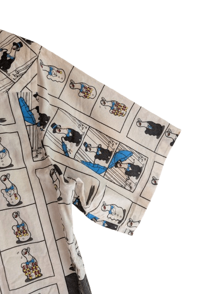 Number (N)ine NUMBER (N)INE SS02 MODERN AGE COMIC STRIP SHIRT Size US L / EU 52-54 / 3 - 14 Thumbnail