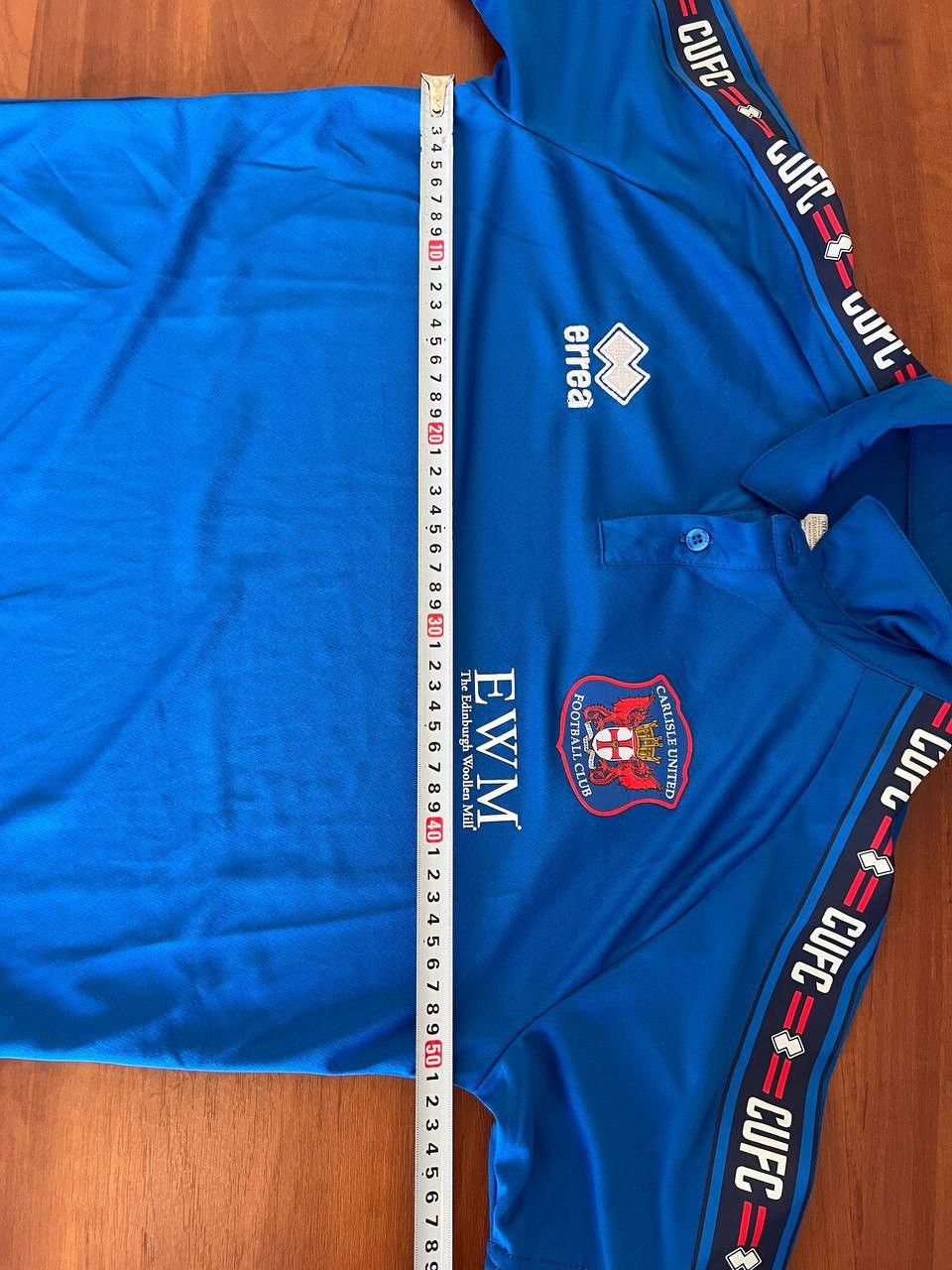 Errea NEW! 2021/22 CARLISLE UNITED TRAINING SOCCER JERSEY SHIRT M Size US M / EU 48-50 / 2 - 15 Thumbnail