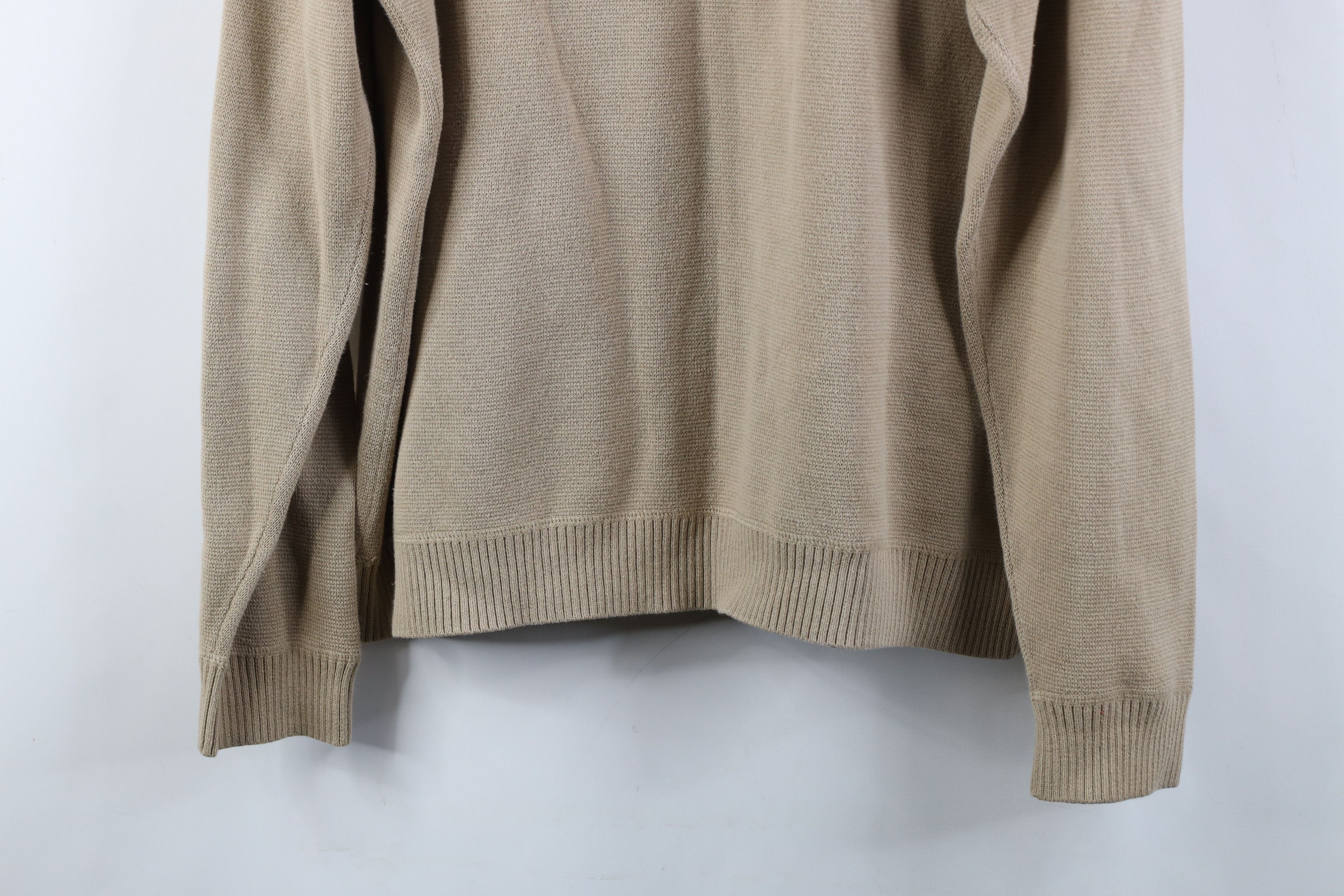 L.L. Bean Vintage LL Bean Thermal Knit Half Zip Pullover Sweater Size US L / EU 52-54 / 3 - 11 Thumbnail
