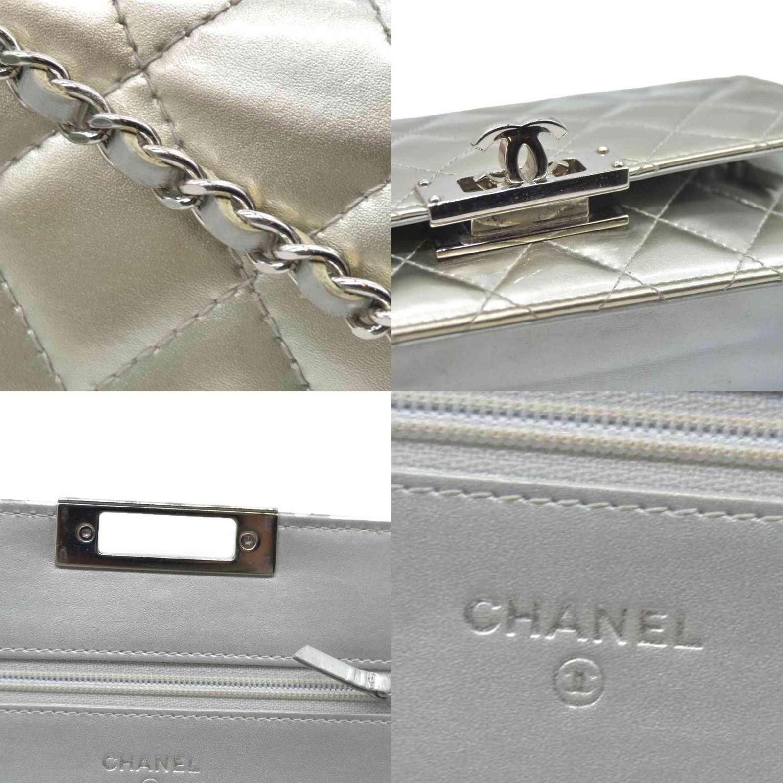 Chanel Chanel Patent Quilted Golden Class Wallet on Chain WOC Size ONE SIZE - 5 Thumbnail