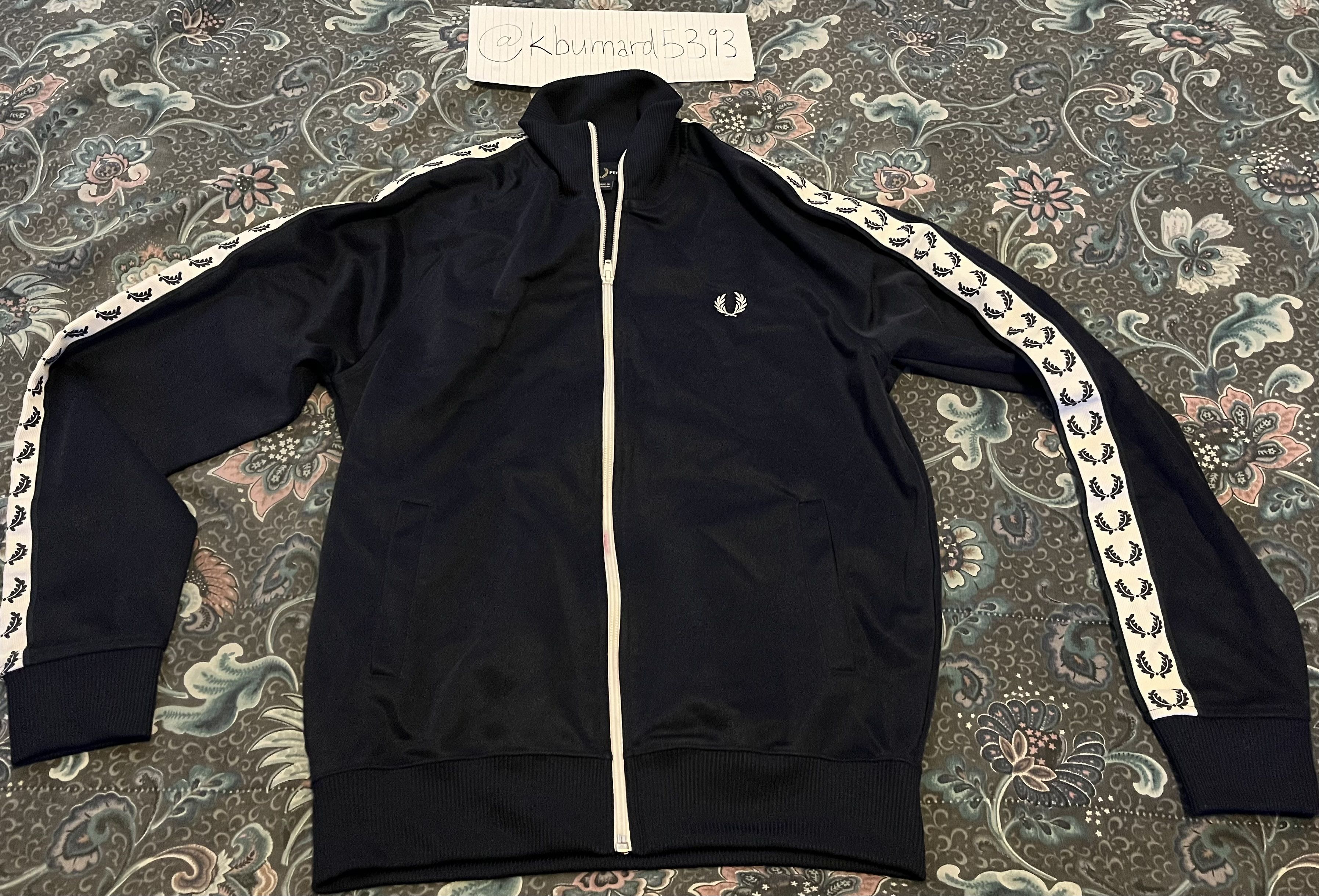 Fred Perry Fred Perry Zip-Up Track Jacket Size US S / EU 44-46 / 1 - 1 Thumbnail