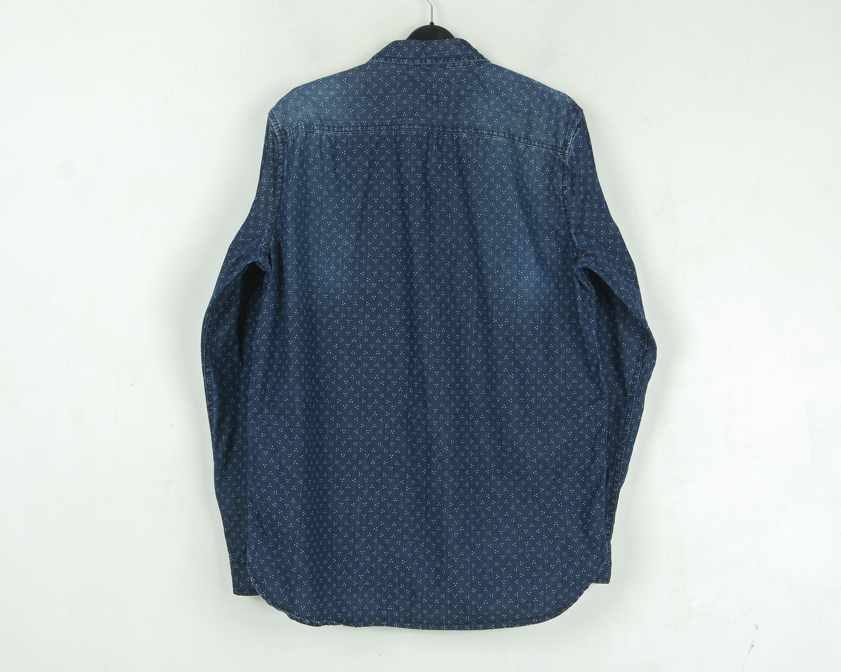 Polo Ralph Lauren Jean Shirt Button M Long Sleeved Denim Dress Size US M / EU 48-50 / 2 - 3 Thumbnail