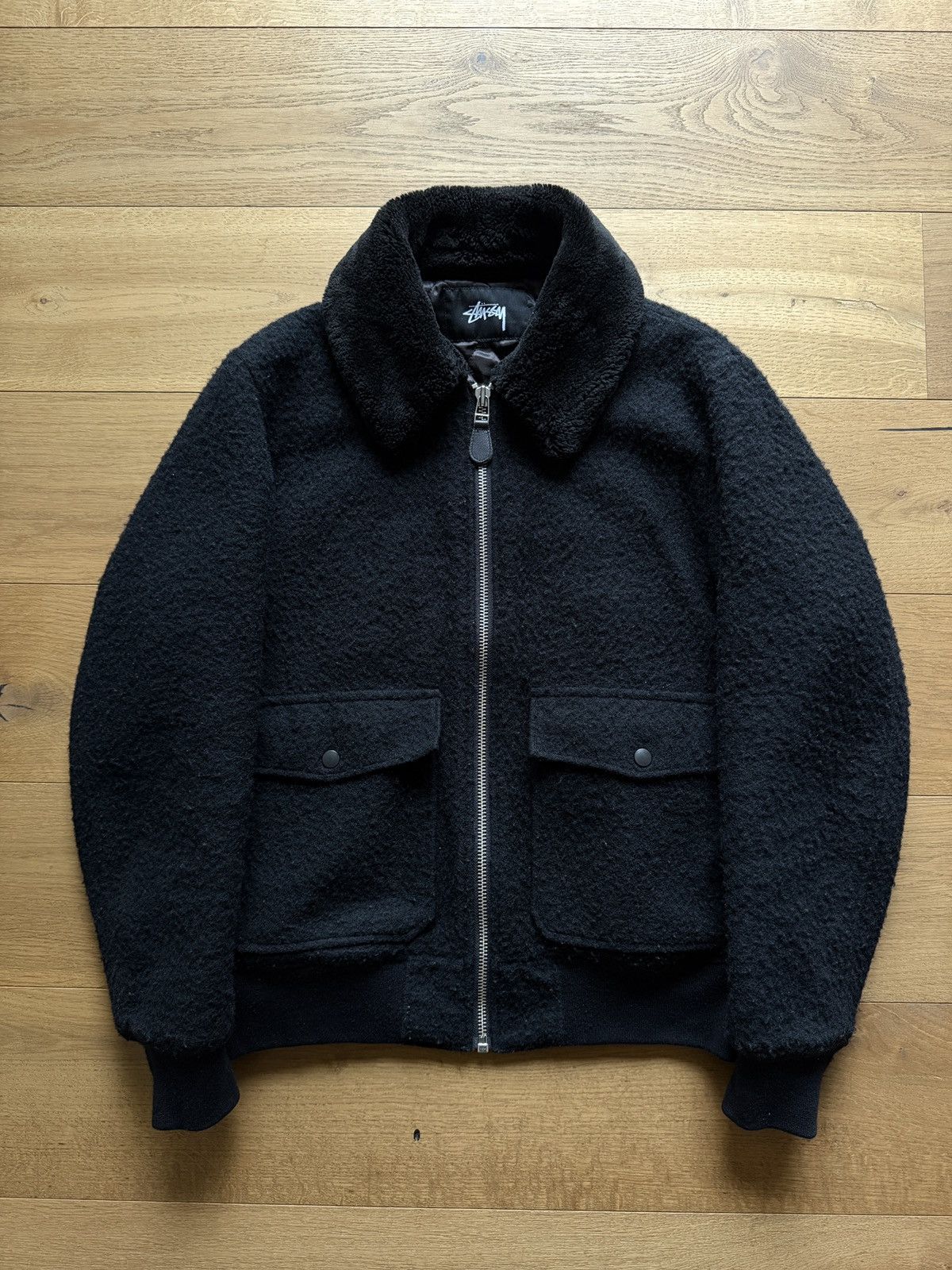 Stussy stussy archive wool bomber Size US M / EU 48-50 / 2 - 1 Thumbnail