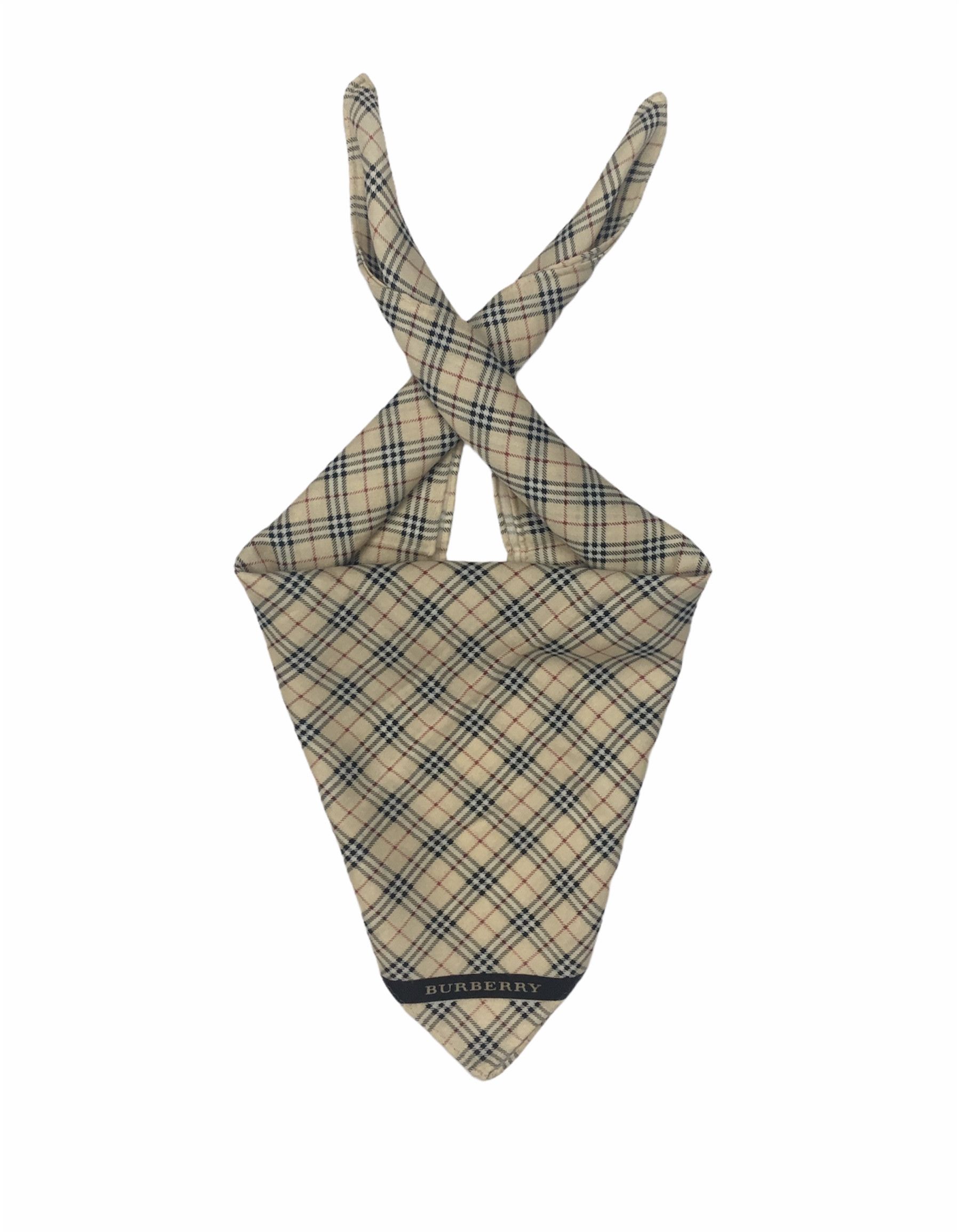 Burberry Burberry Novacheck Handkerchief Bandana Neckerchief HKC0035 Size ONE SIZE - 2 Thumbnail