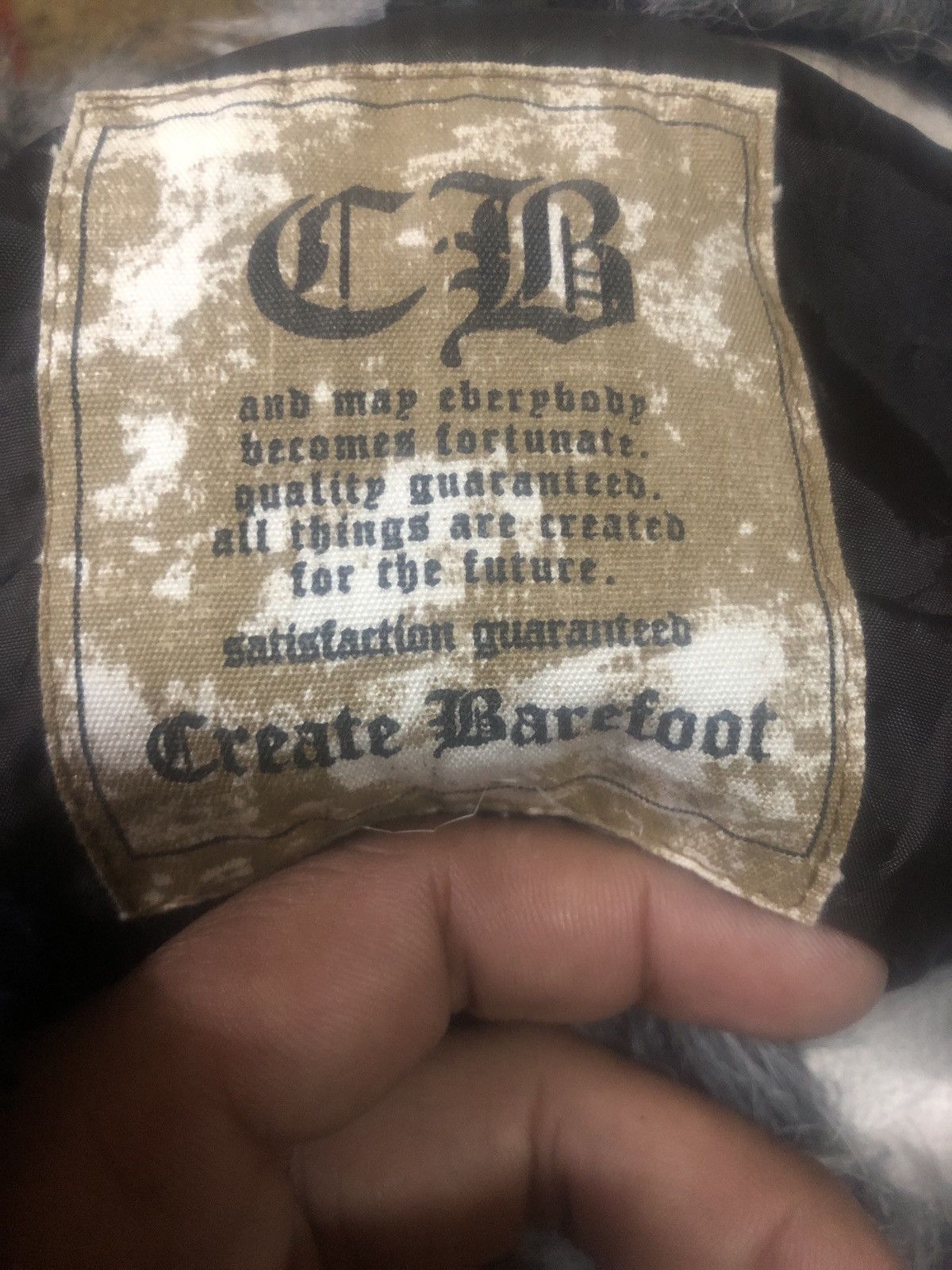 If Six Was Nine × Japanese Brand × Le Grande Bleu (L.G.B.) Create Barefoot Moleskin Faux Fur Apocalypse Punk Jacket Size US M / EU 48-50 / 2 - 3 Thumbnail