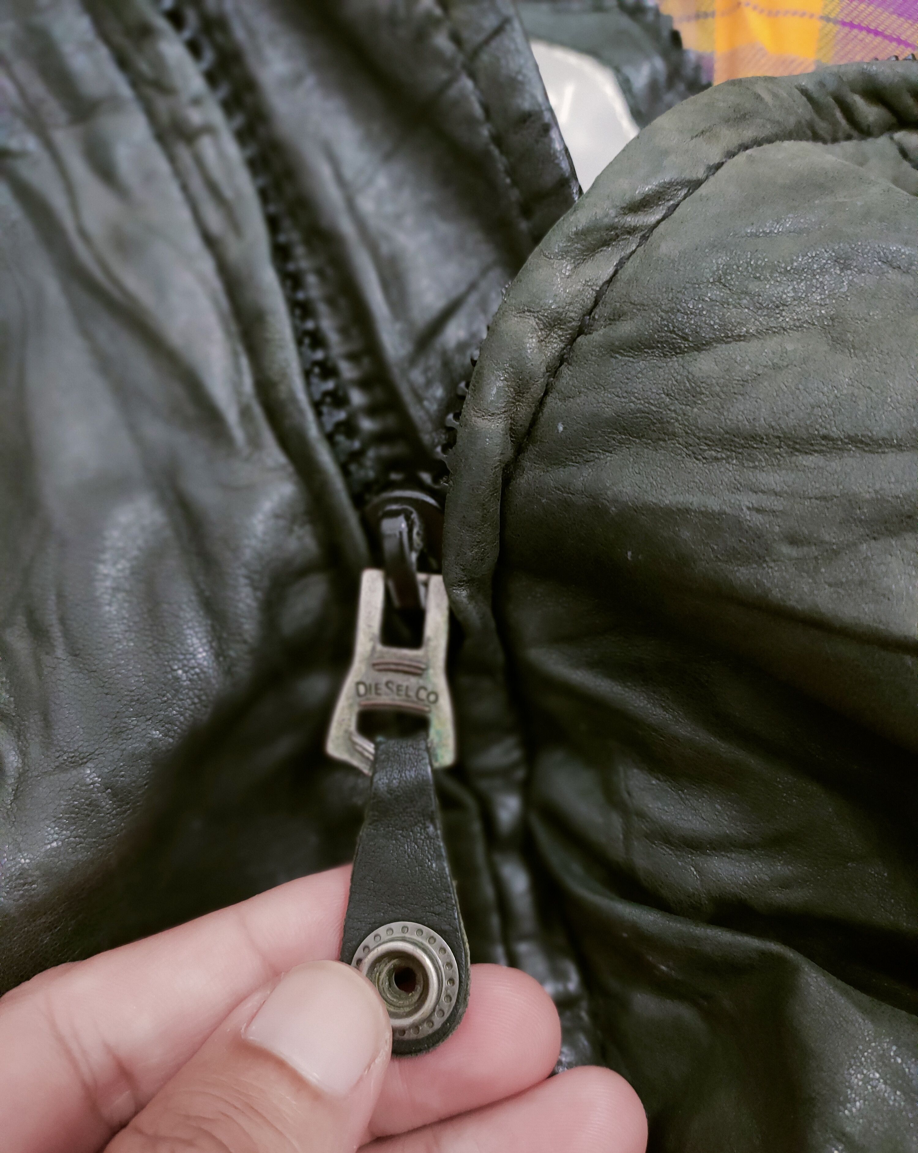 Diesel 🔥Vtg Diesel Sheep Skin Leather Jacket 🔥 Size US M / EU 48-50 / 2 - 9 Thumbnail