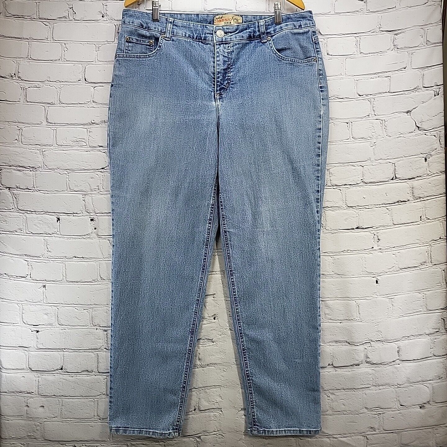 Vintage JMS Just My Size Jeans Womens sz 18W Classic Stretch Denim ...