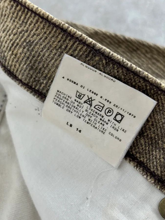 Just Cavalli SS2004 Cavalli Taupe Sand Vitality Overprint Pants Size US 32 / EU 48 - 13 Thumbnail