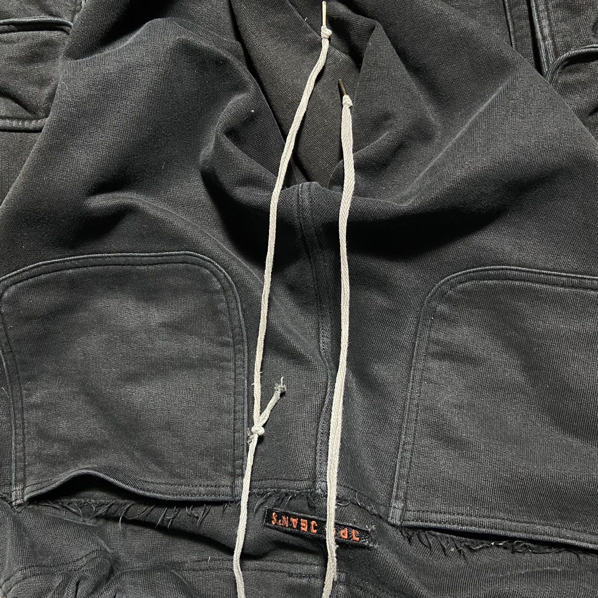 Jean Paul Gaultier Jean Paul Gaultier JPG Jeans Cargo Black Sweatpants Size US 34 / EU 50 - 11 Thumbnail