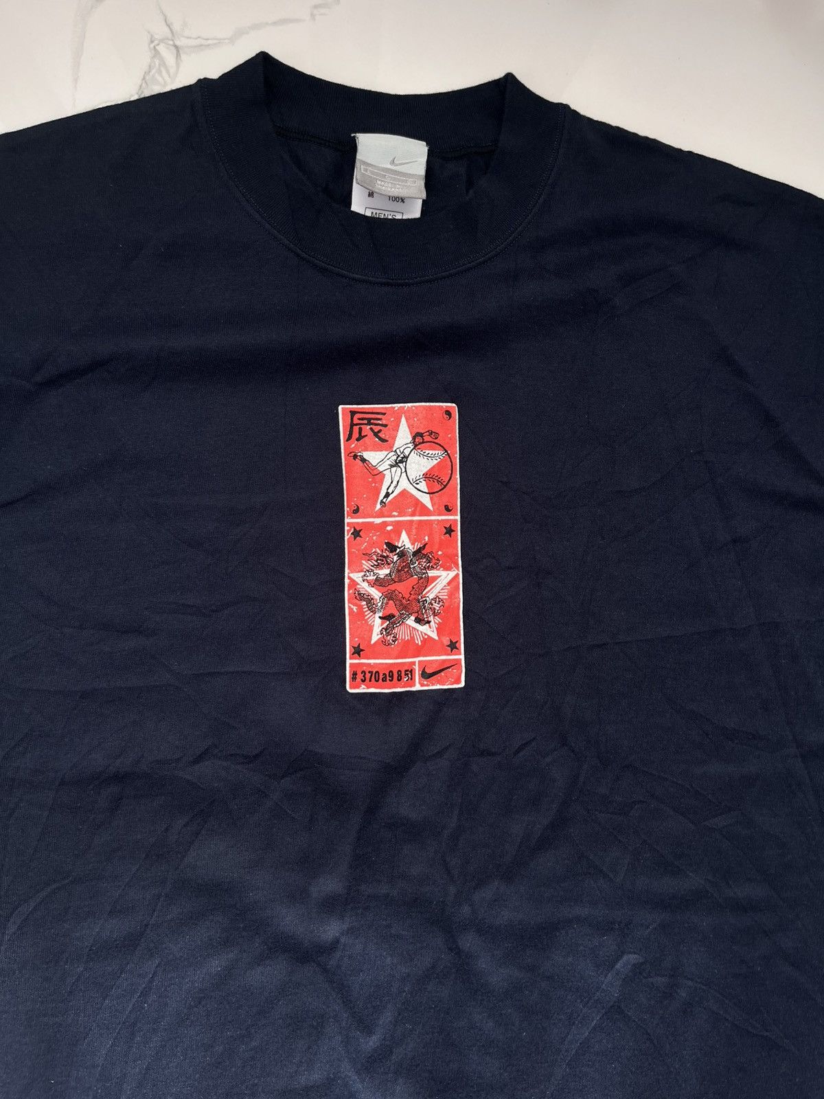 Nike 90’s NIKE RETRO MULTILOGO Y2K RARE SWOOSH ARCHIVE T-SHIRT Size US L / EU 52-54 / 3 - 2 Thumbnail