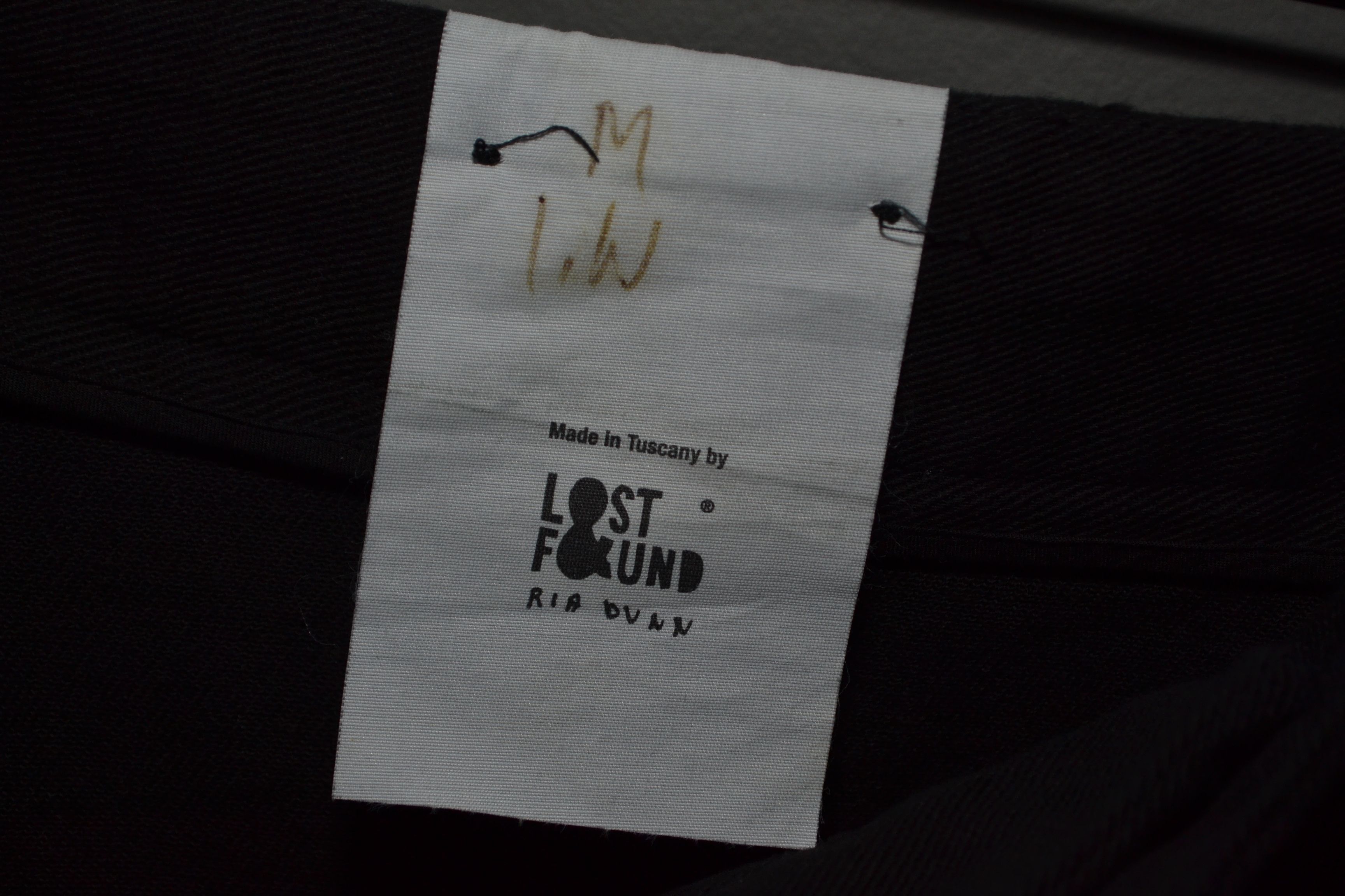 Lost & Found Ria Dunn Lost & Found Ria Dunn Rooms Black XL Raw Hem Pants Size US 38 / EU 54 - 6 Thumbnail