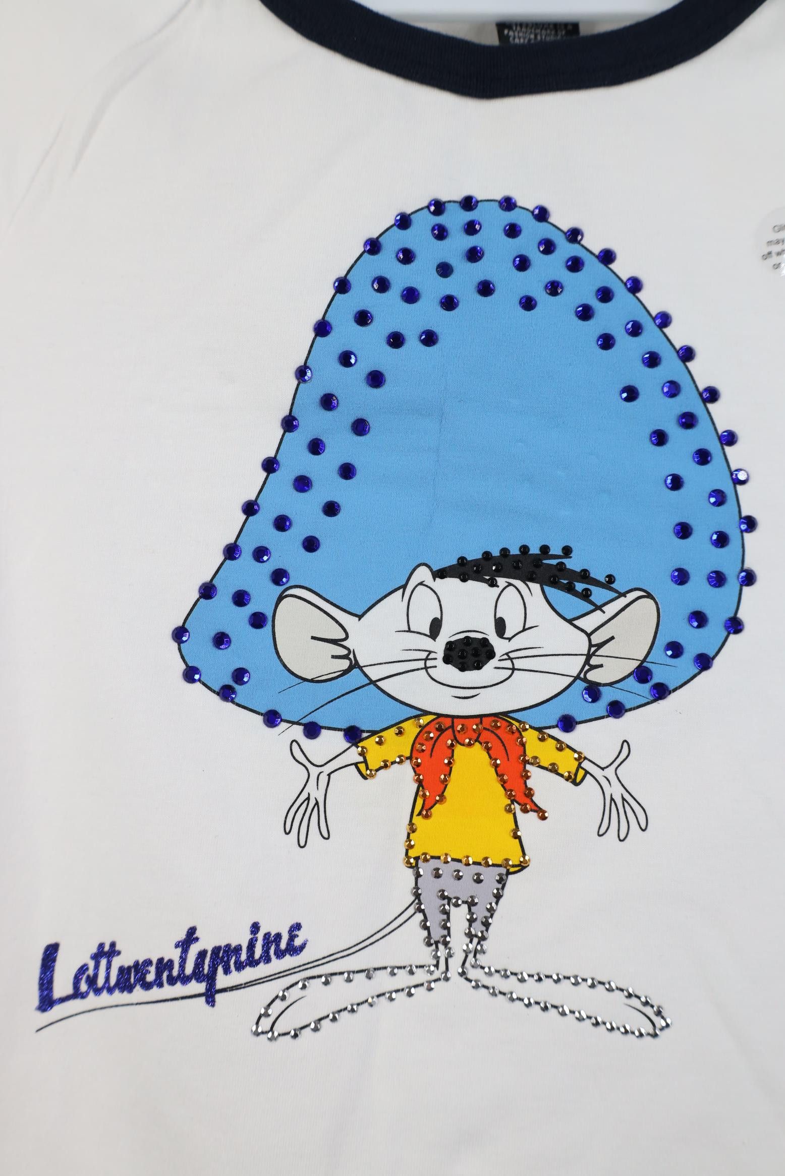 Vintage Deadstock Vintage Lot 29 Looney Gonzales Ringer T-Shirt Size M / US 6-8 / IT 42-44 - 4 Thumbnail