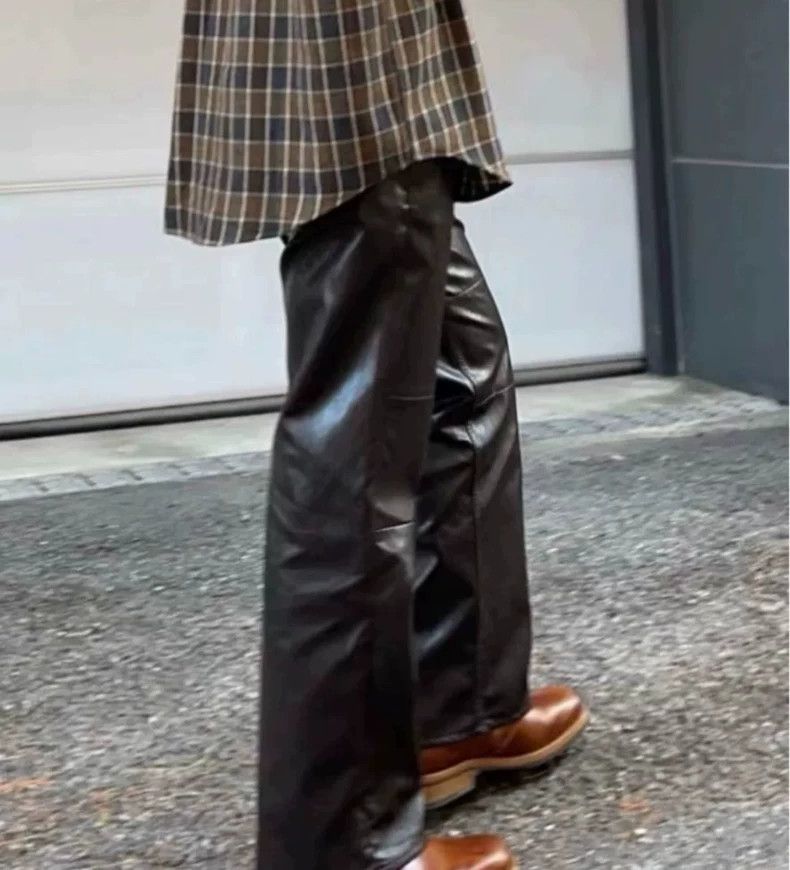 Our Legacy Our Legacy size31 Motorcycle leather trousers Size US 31 - 9 Thumbnail