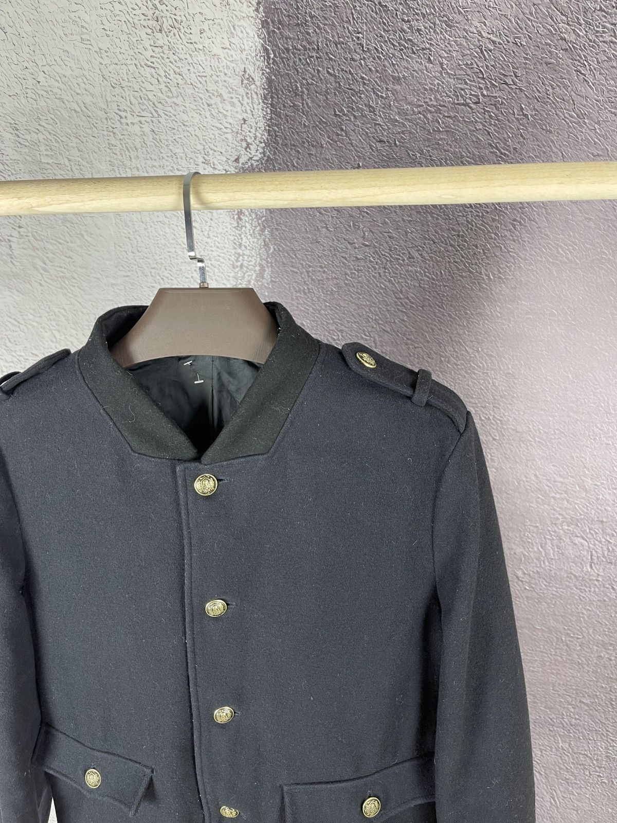 The Kooples The Kooples wool nylon bomber jacket navy/black Size US L / EU 52-54 / 3 - 5 Thumbnail