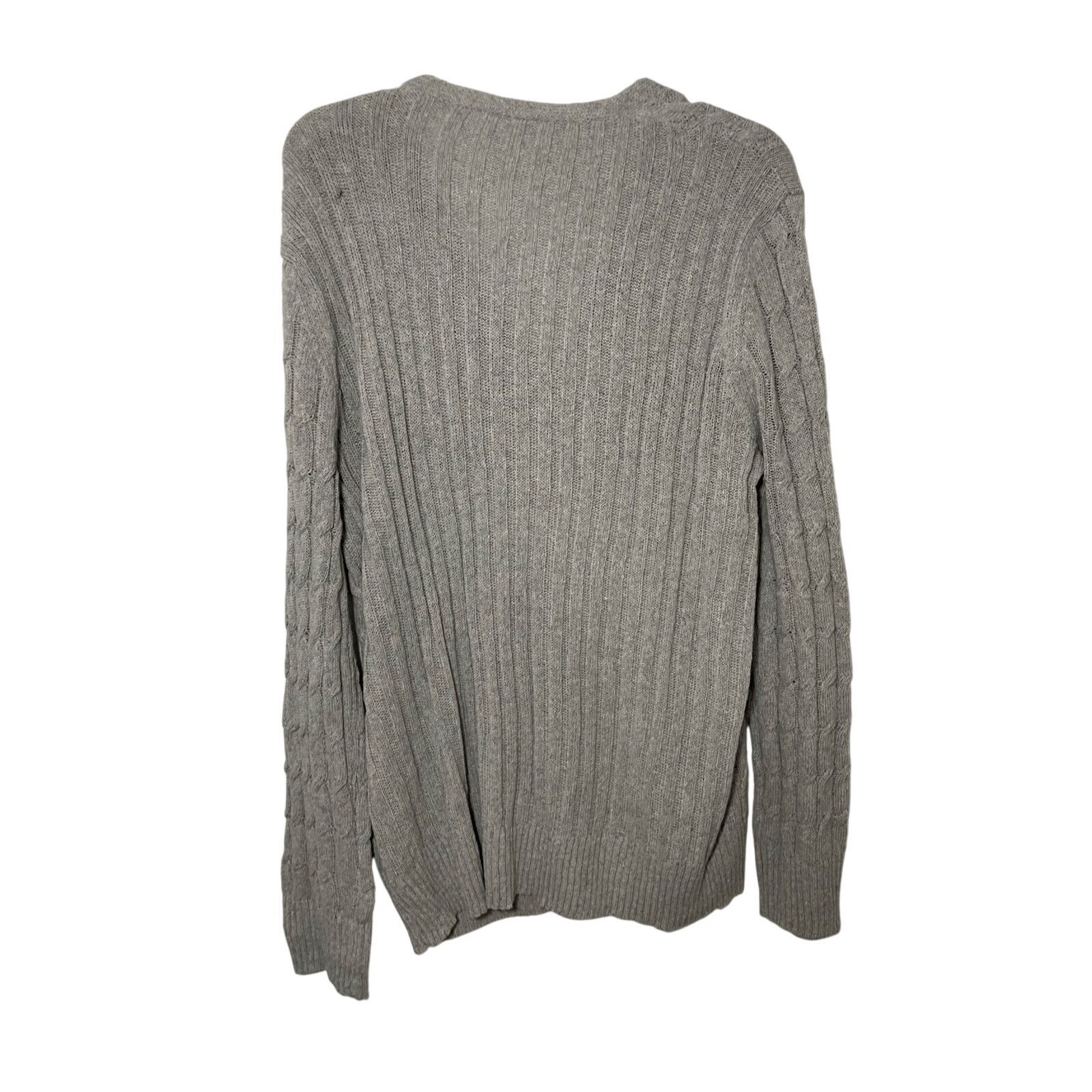 Other Grey Women's Unbranded Grandma Core Front Button Cardigan Size L / US 10 / IT 46 - 1 Thumbnail