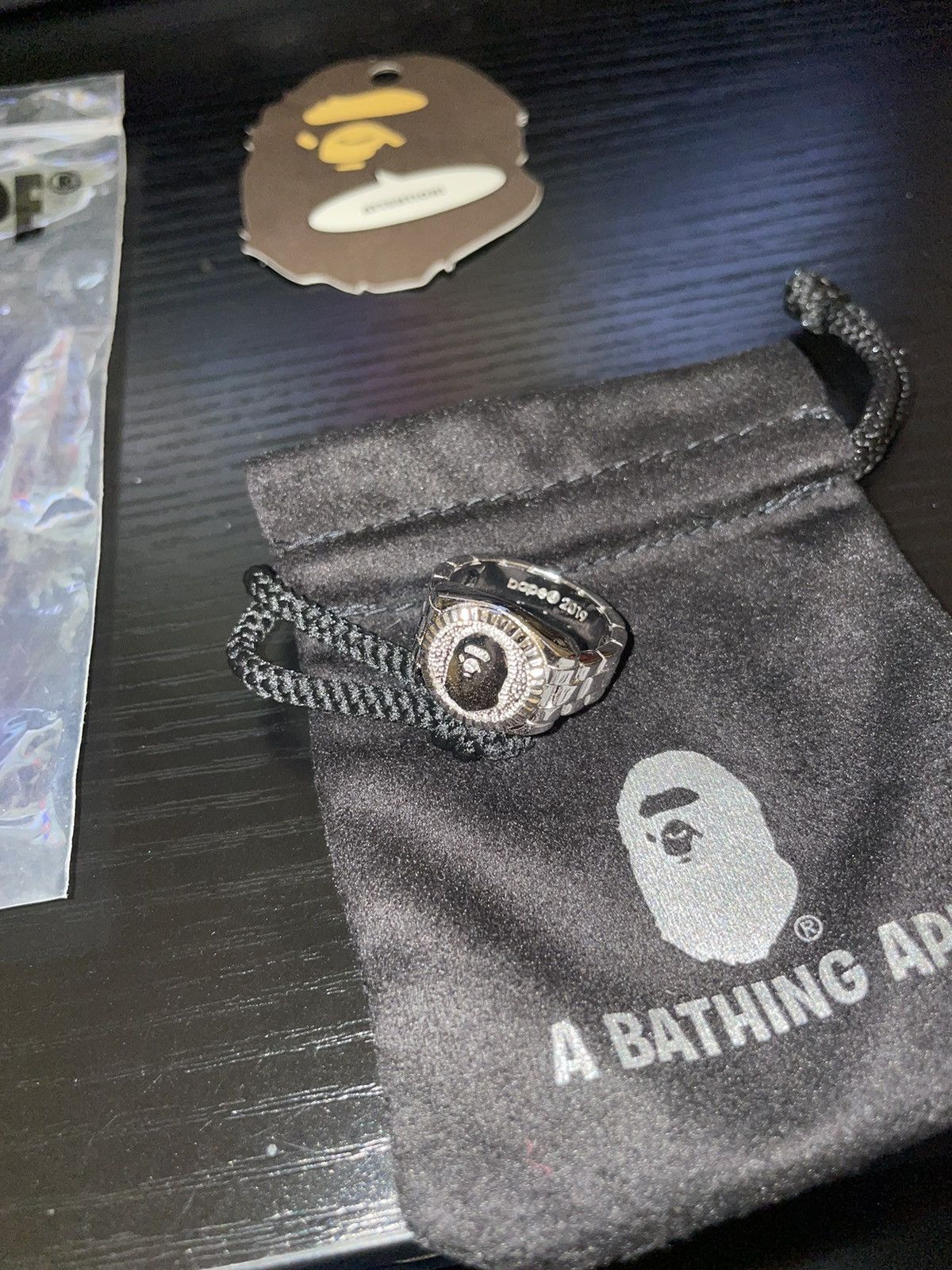 Bape Ape Head Ring (L) Size ONE SIZE - 2 Thumbnail