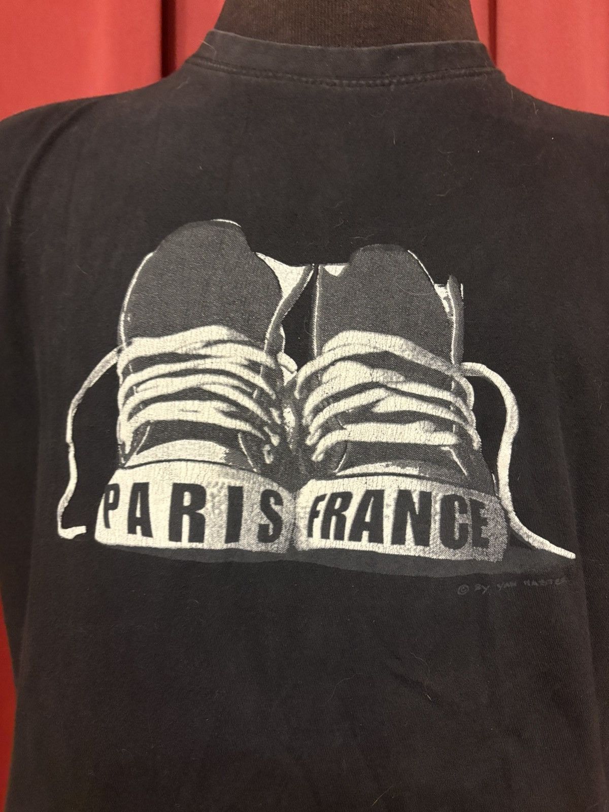 Vintage Paris France Tshirt Souvenir Tee Sneaker Graphic Size US L / EU 52-54 / 3 - 2 Thumbnail