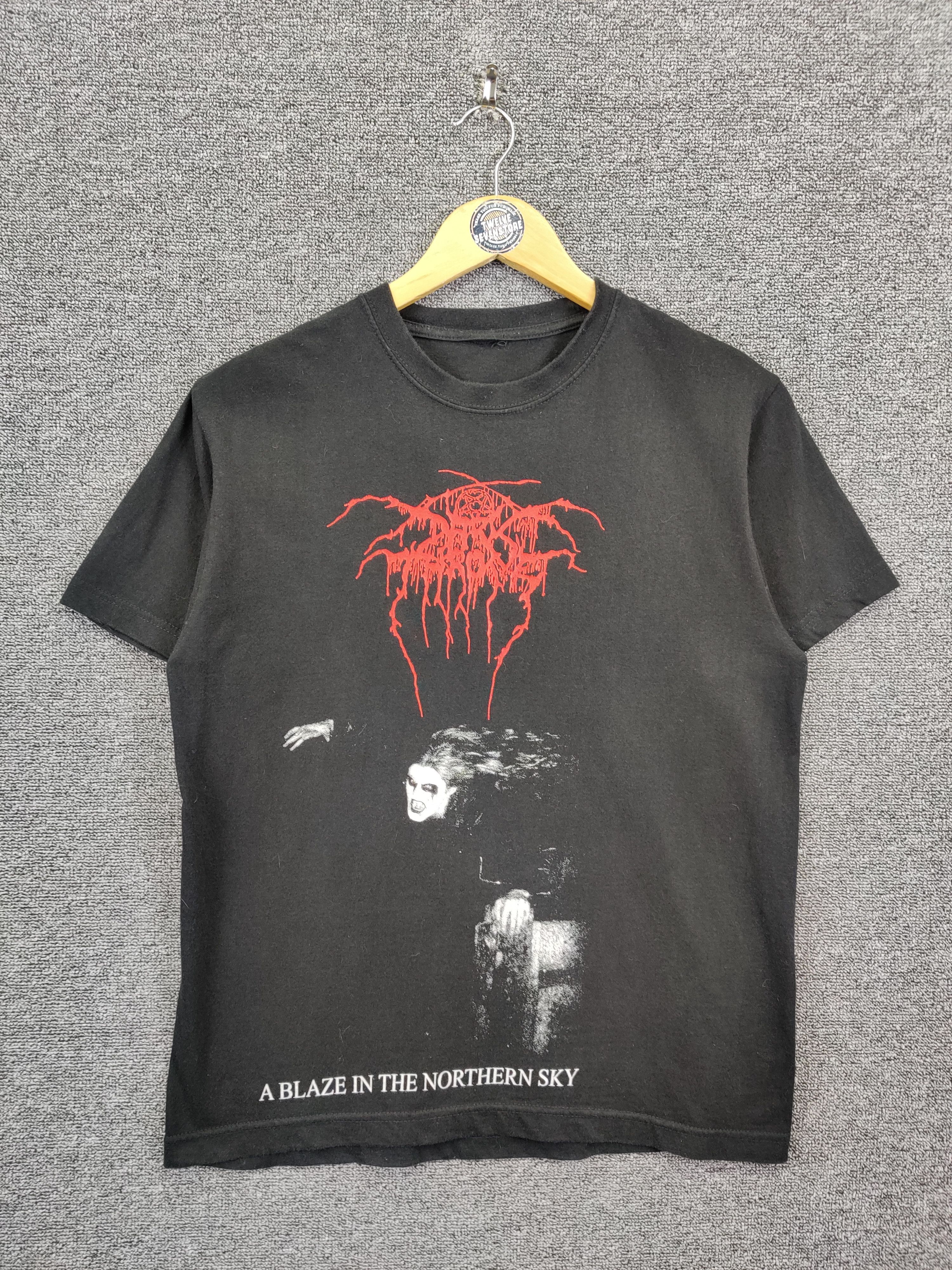 Band Tees Darkthrone Blazer In The Northen Sky Black Metal Tee Tshirt Size US S / EU 44-46 / 1 - 1 Thumbnail