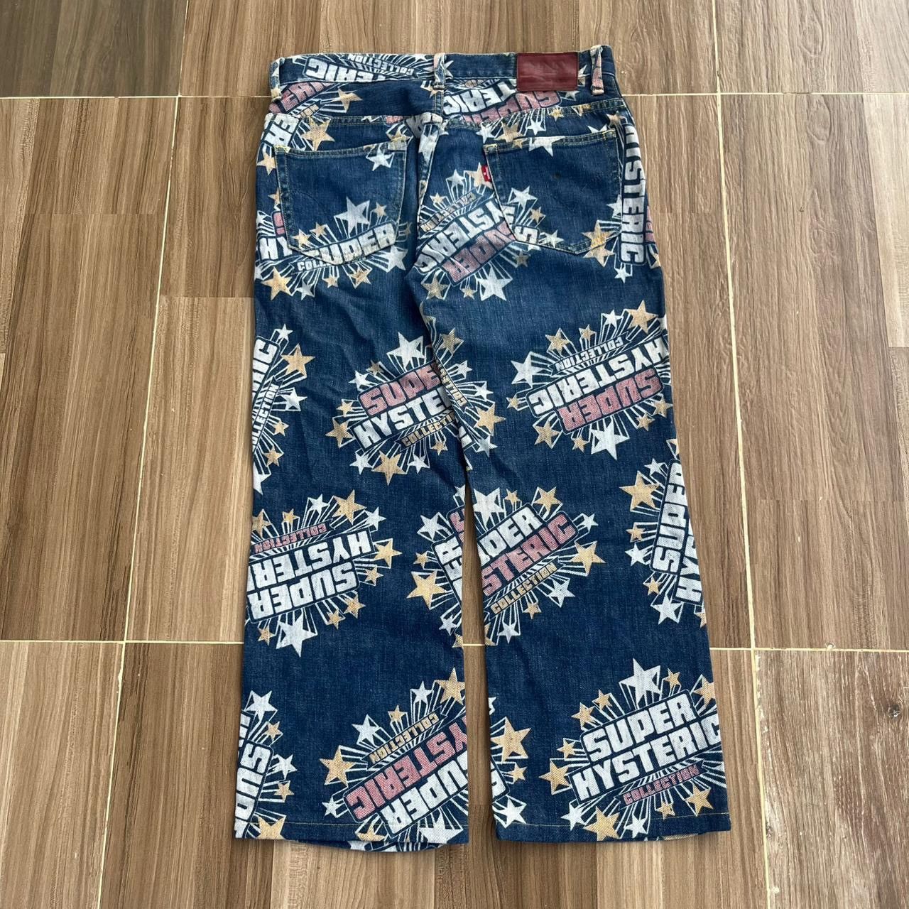 Hysteric Glamour 💥Accept Offer💥 HYSTERIC GLAMOUR KINKY Overprinted Denim Size 30" / US 8 / IT 44 - 1 Thumbnail